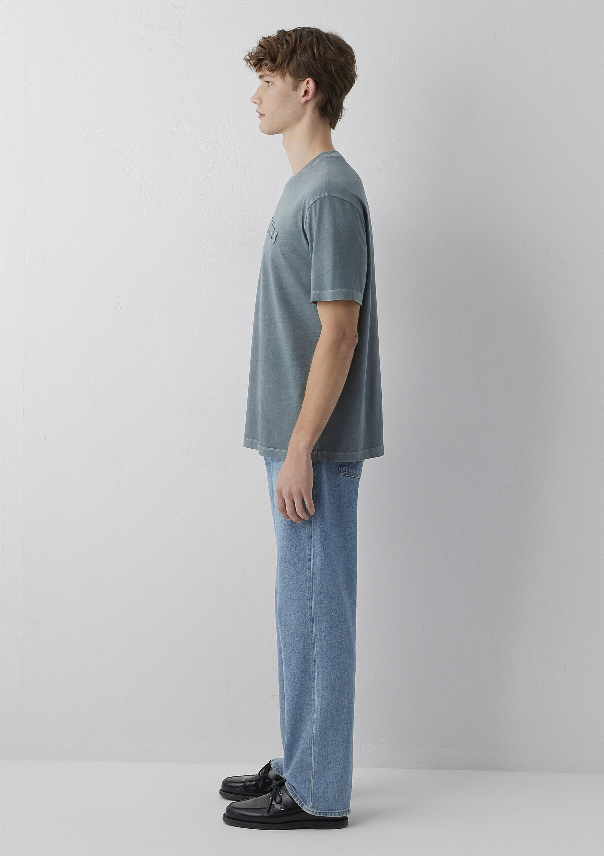 Mavi Jeans Baskılı Yeşil Tişört görsel 4