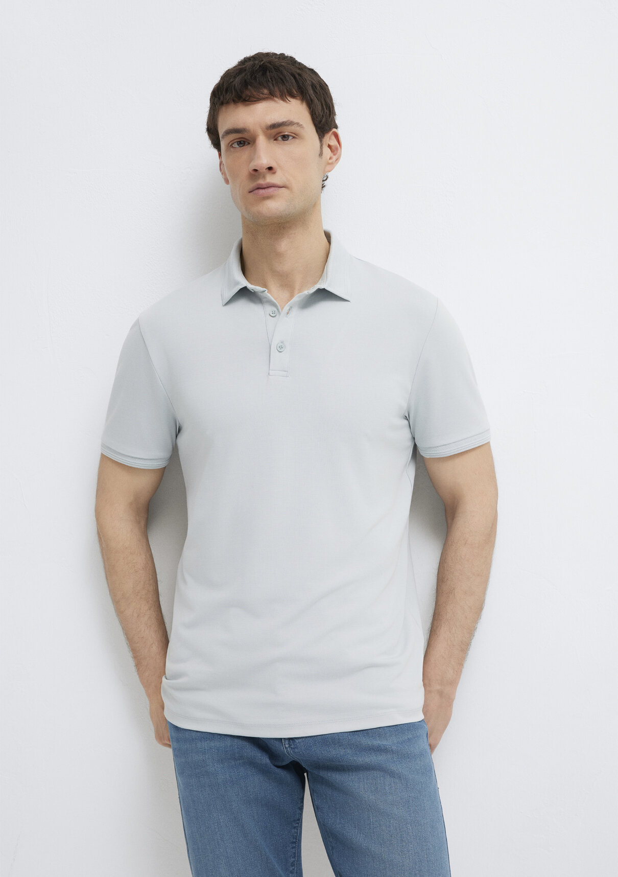 Mavi Soft Premium Açık Mavi Polo Tişört