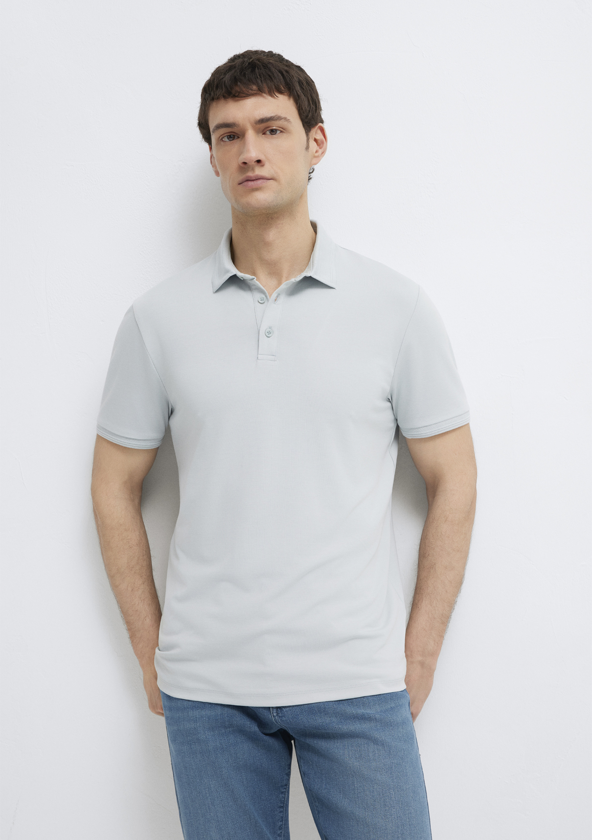 Mavi Soft Premium Açık Mavi Polo Tişört