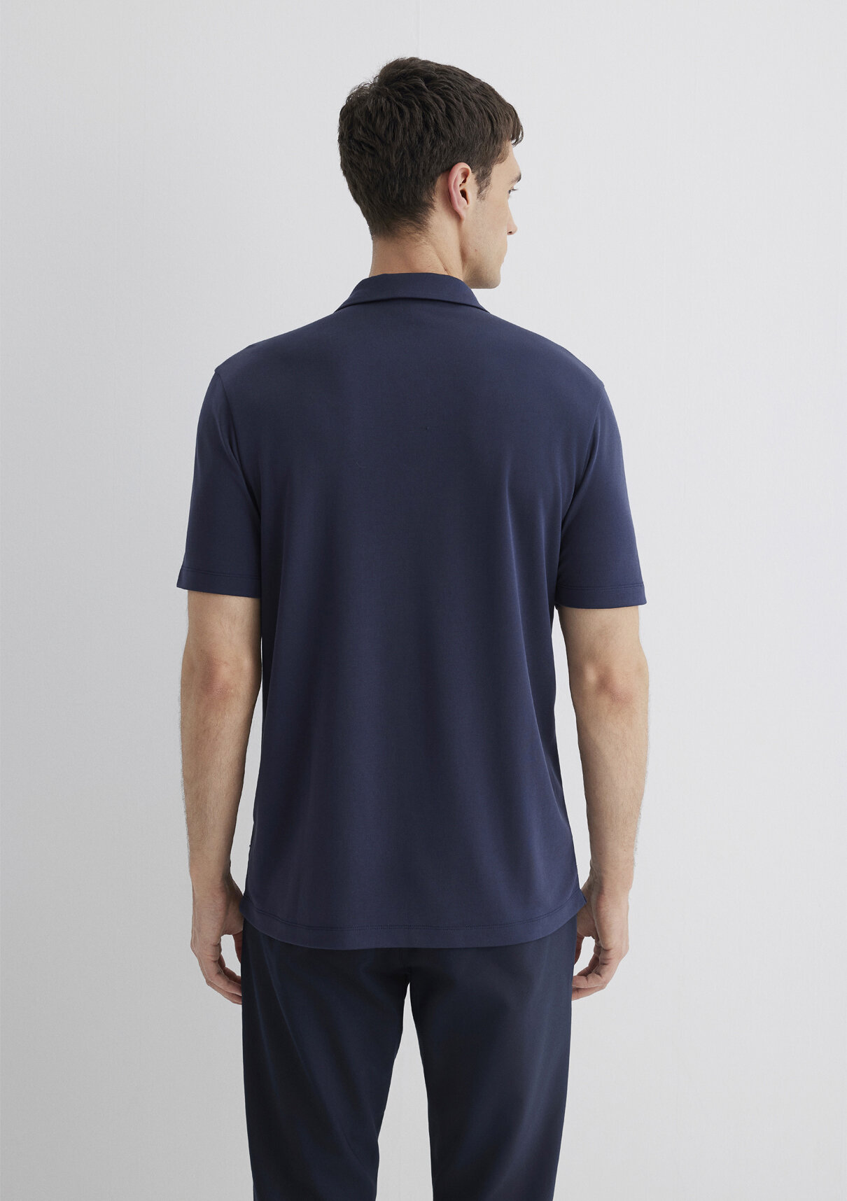 Mavi Soft-Premium Lacivert (TENCEL™) Modal Karışımlı Polo Tişört görsel 5