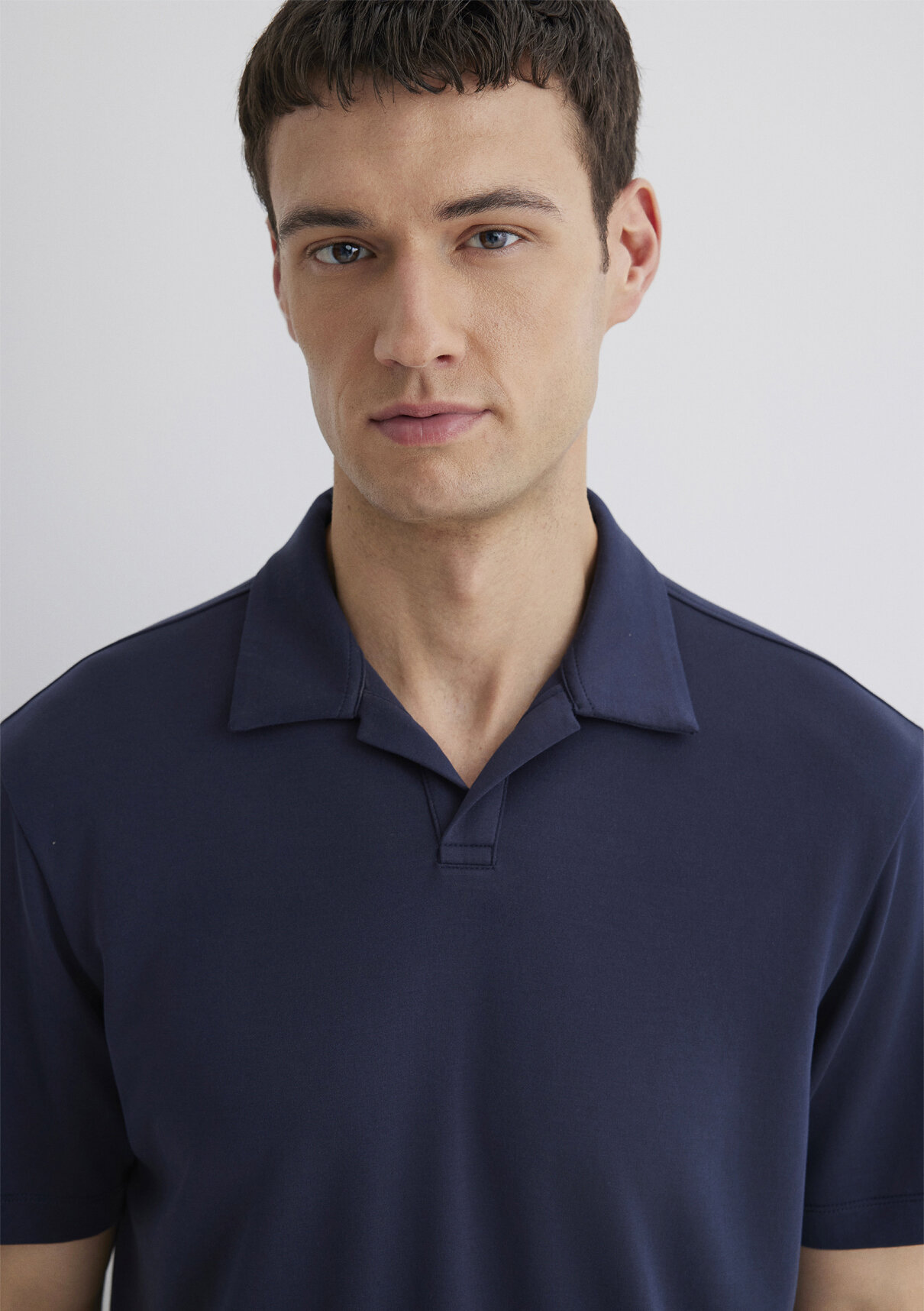 Mavi Soft-Premium Lacivert (TENCEL™) Modal Karışımlı Polo Tişört görsel 6