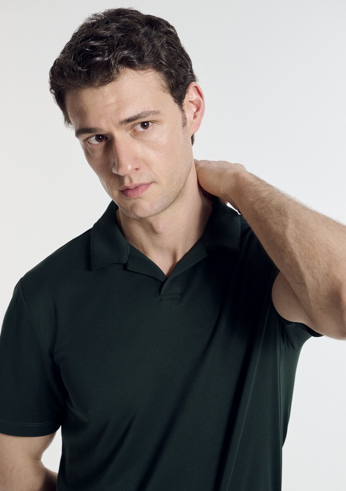 Mavi Soft-Premium Yeşil (TENCEL™) Modal Karışımlı Polo Tişört görsel 2