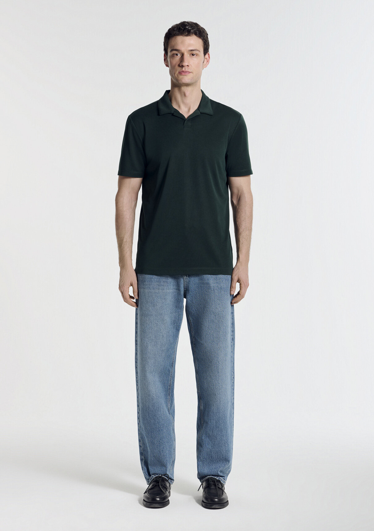 Mavi Soft-Premium Yeşil (TENCEL™) Modal Karışımlı Polo Tişört görsel 4
