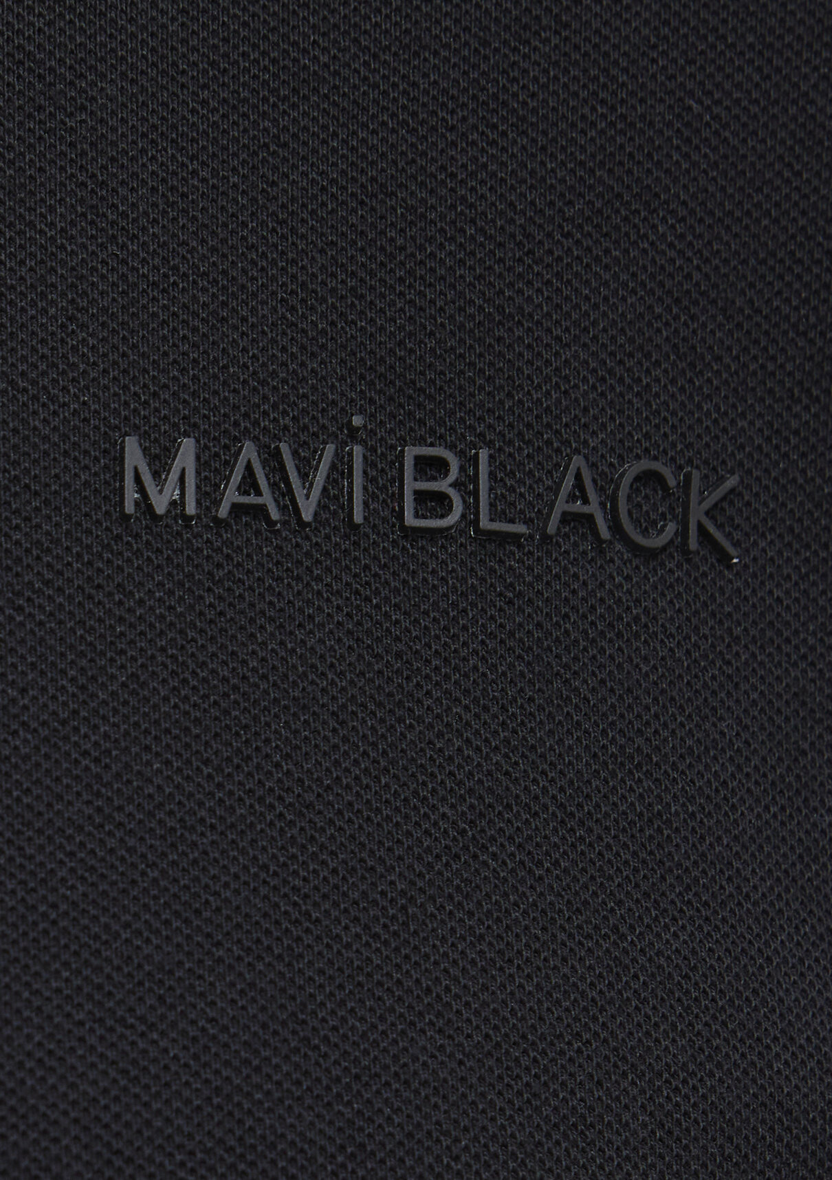 Mavi Black Fermuarlı Siyah Polo Tişört görsel 8