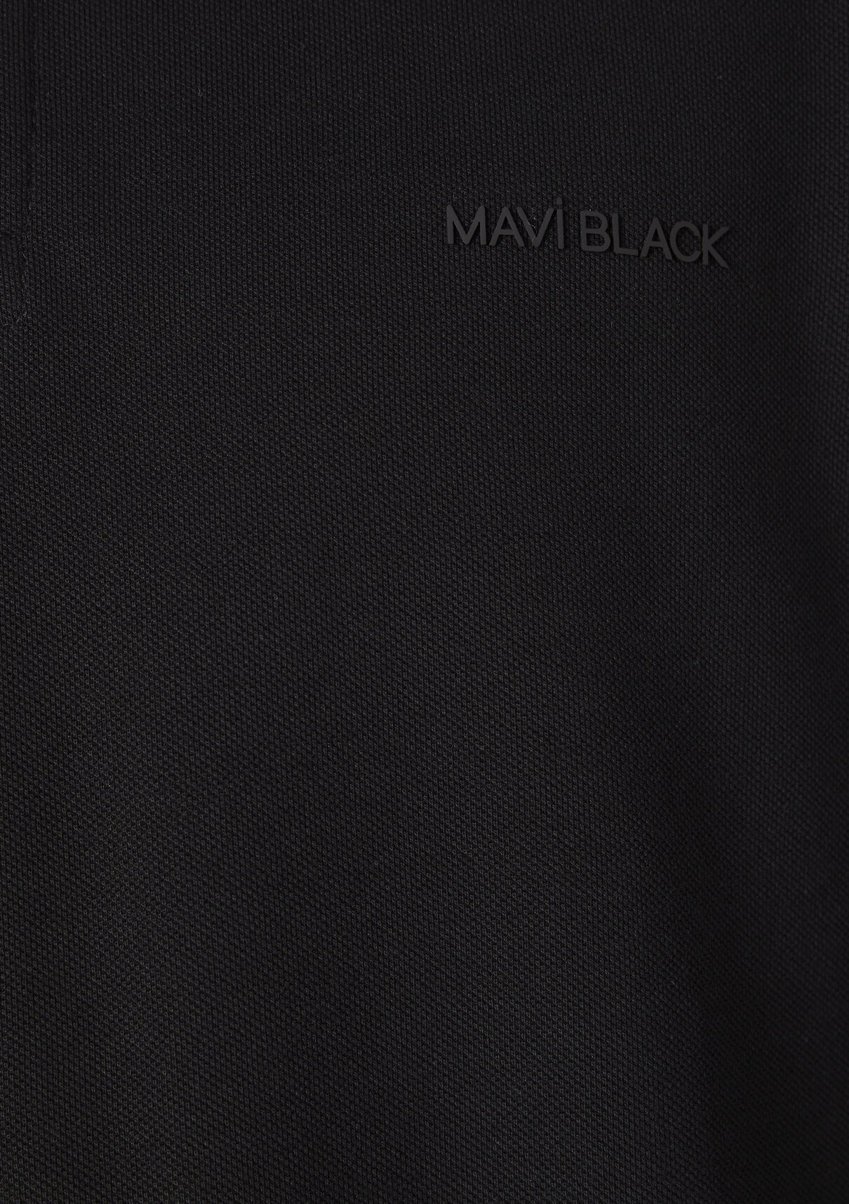 Mavi Black Uzun Kollu Siyah Polo Tişört görsel 7