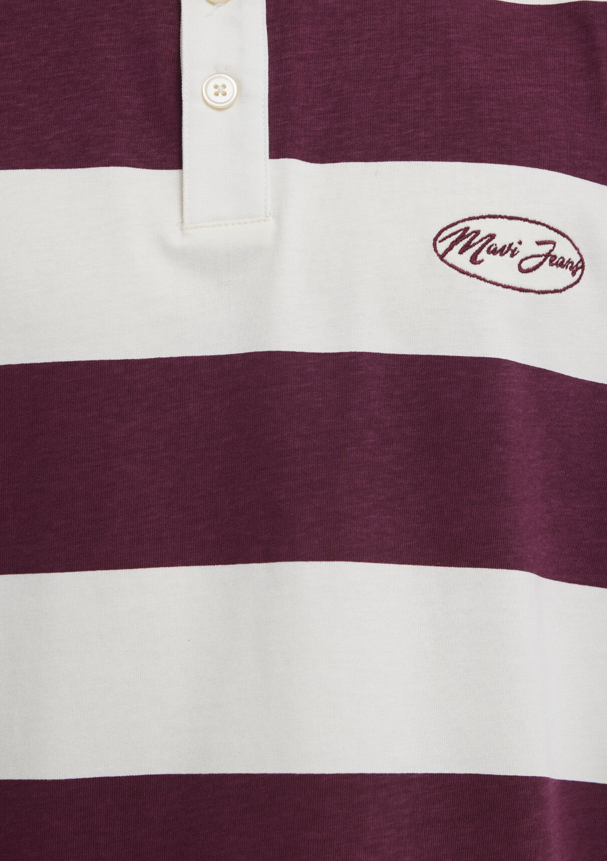Mavi Jeans Çizgili Polo Tişört görsel 8