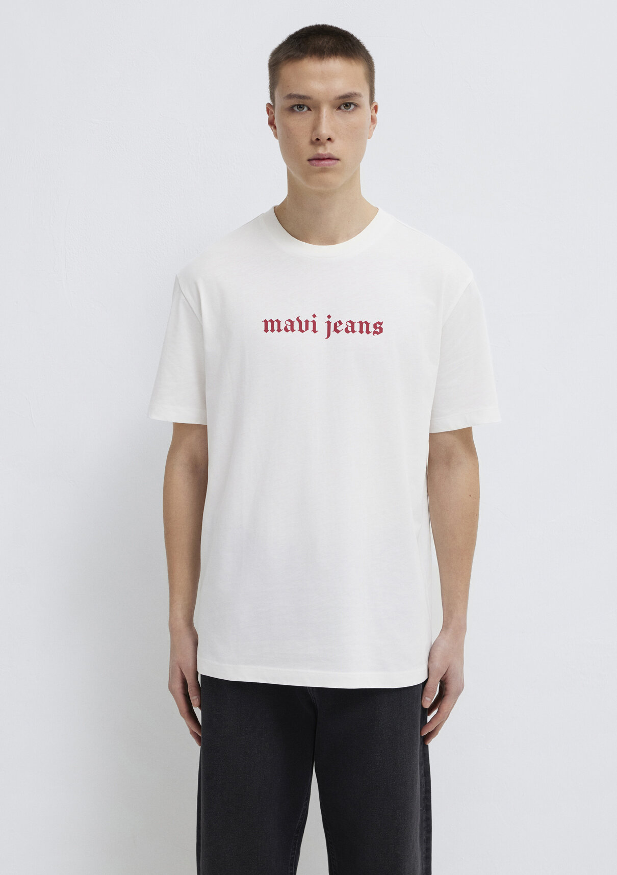 Mavi Jeans Baskılı Ekru Tişört görsel 5