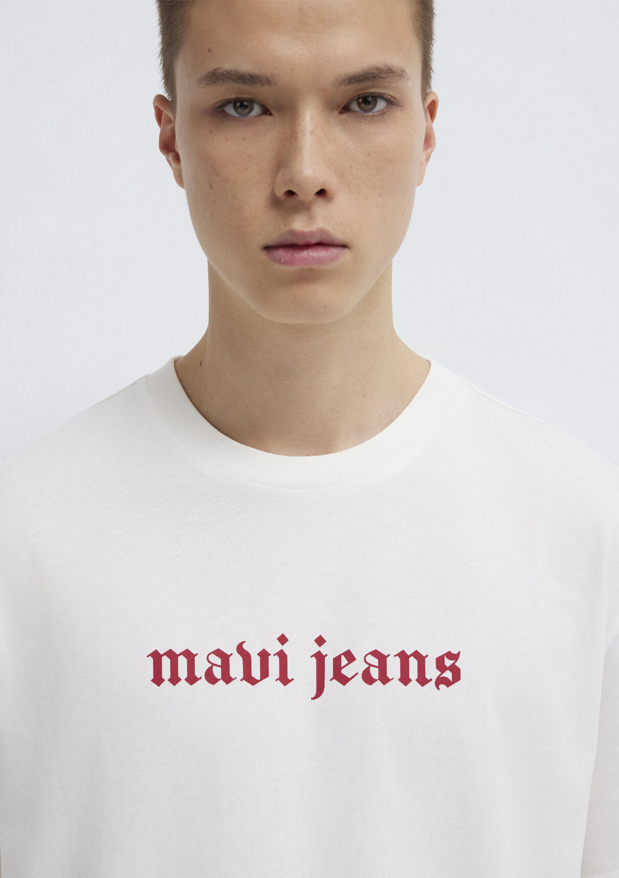 Mavi Jeans Baskılı Ekru Tişört görsel 8