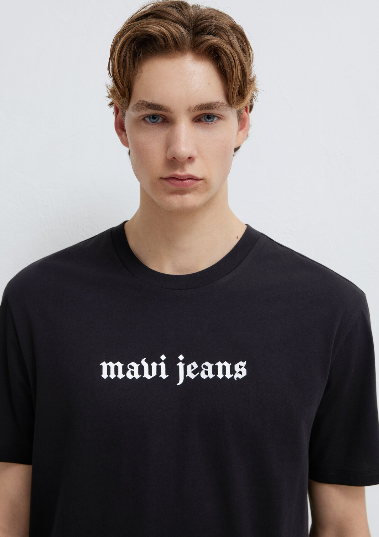 Mavi Jeans Baskılı Siyah Tişört görsel 8