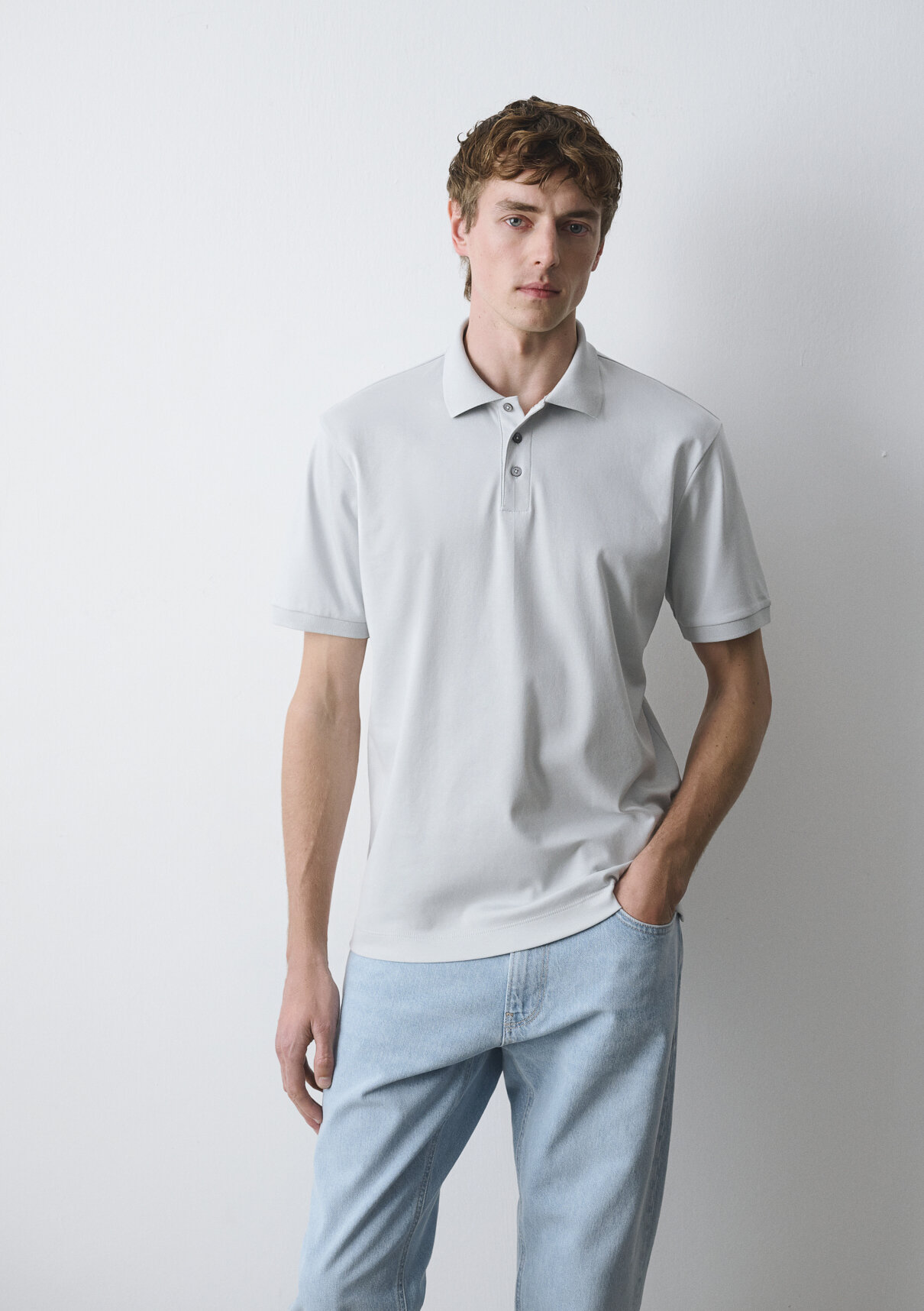 Mavi Soft Premium Açık Mavi Polo Tişört