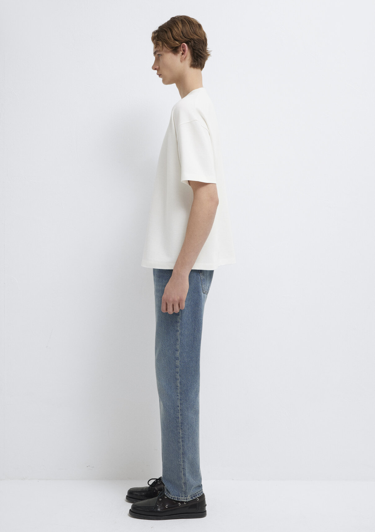 Mavi MVJNS Baskılı Ekru İnterlok Tişört görsel 4