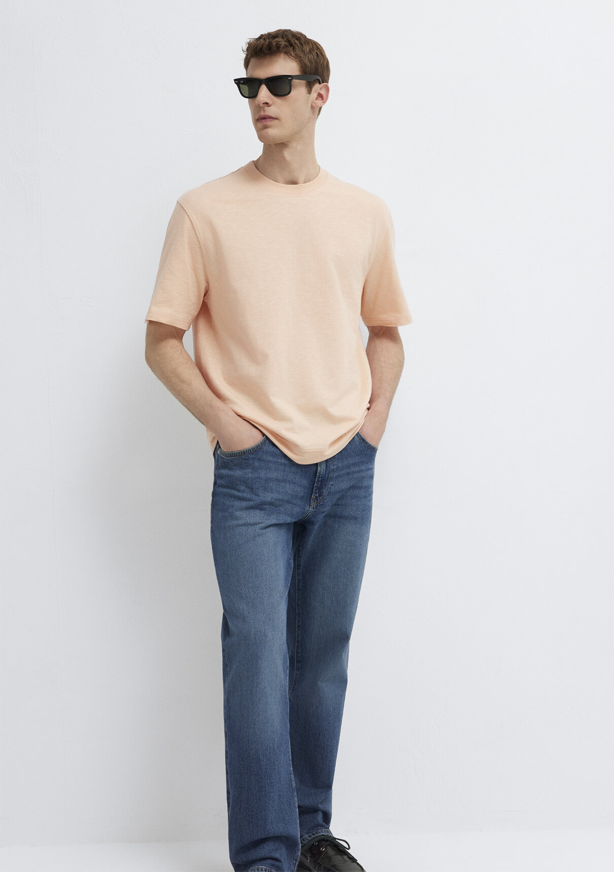 Mavi Pembe Basic Tişört