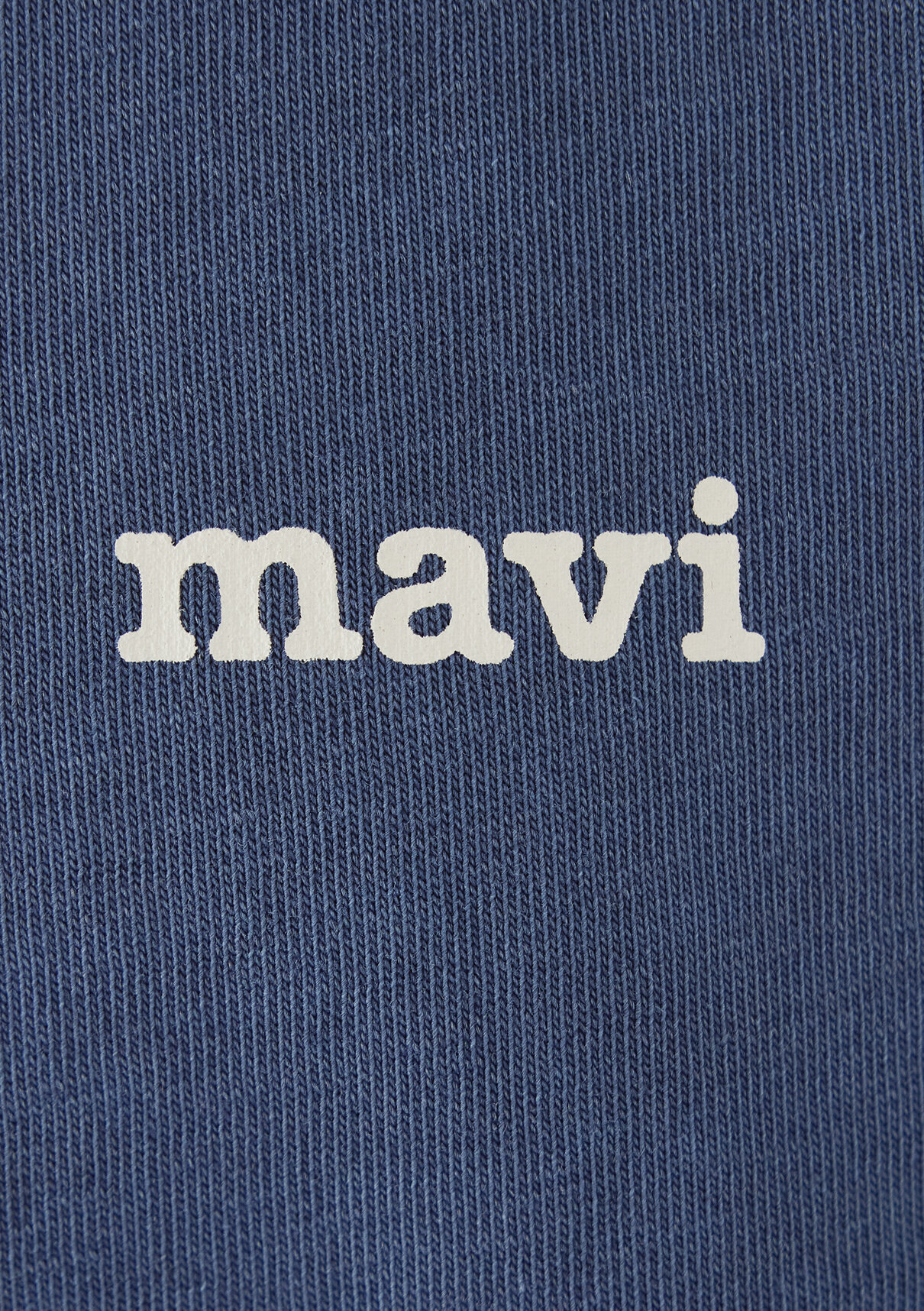 Mavi Logo Baskılı Lacivert Tişört görsel 6