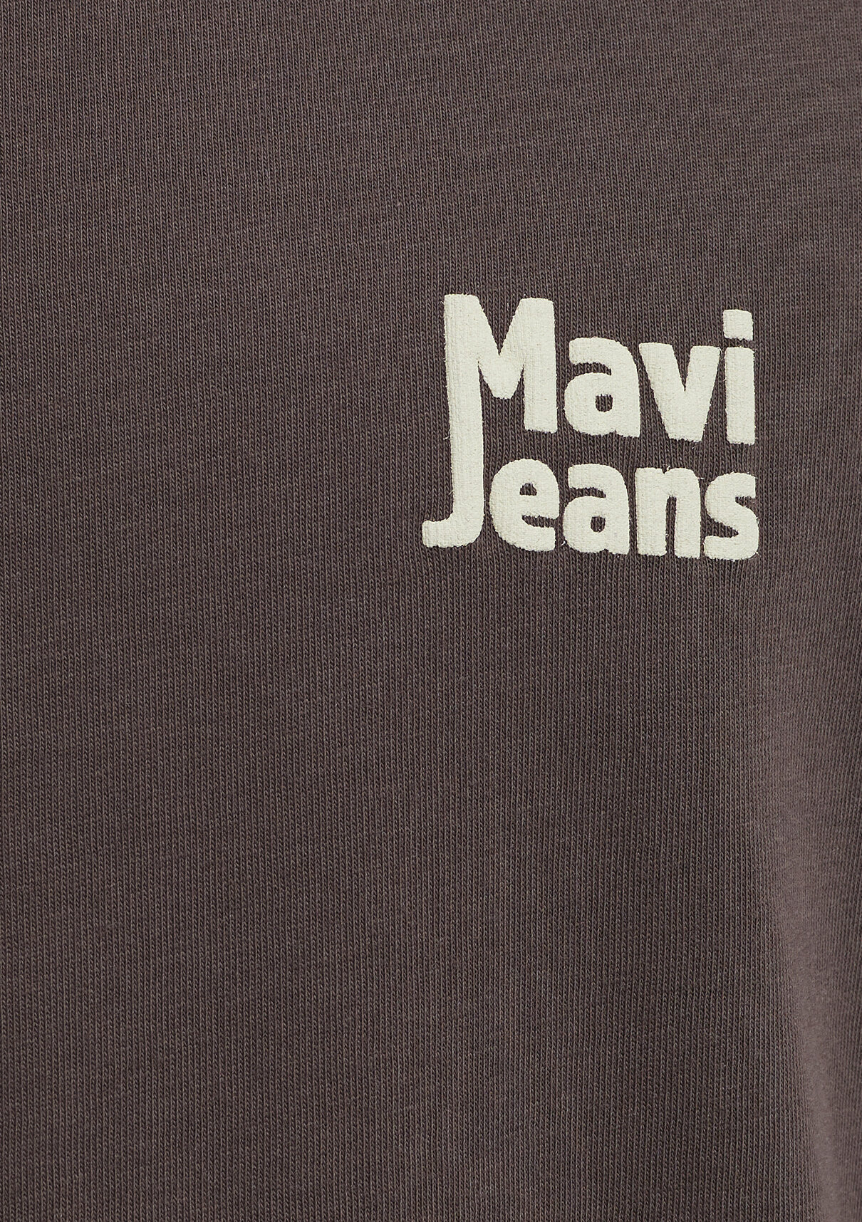 Mavi Jeans Baskılı Kahverengi Tişört görsel 7