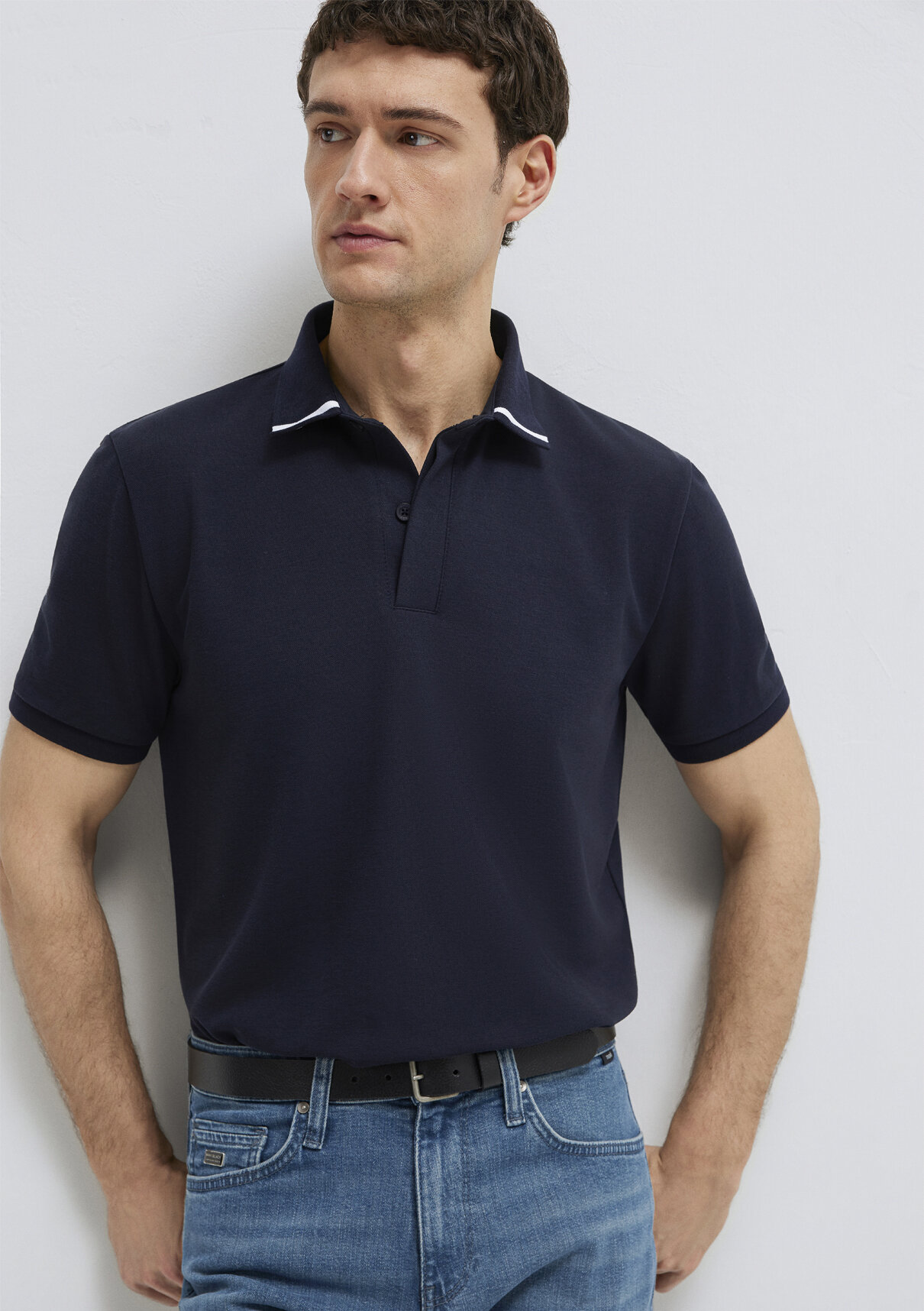 Mavi Soft-Premium Lacivert Polo Tişört
