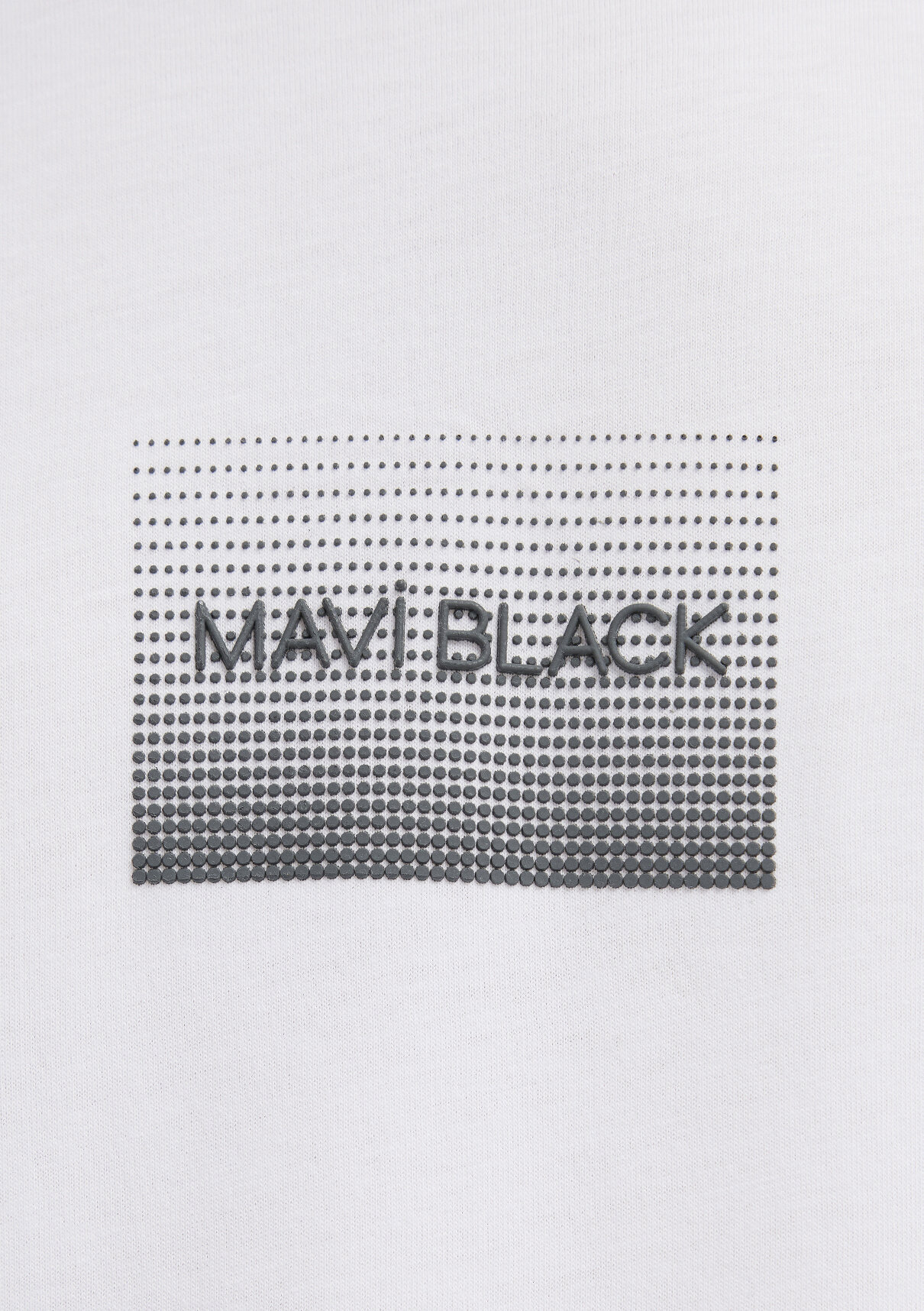 Mavi Black Baskılı Beyaz Tişört görsel 8