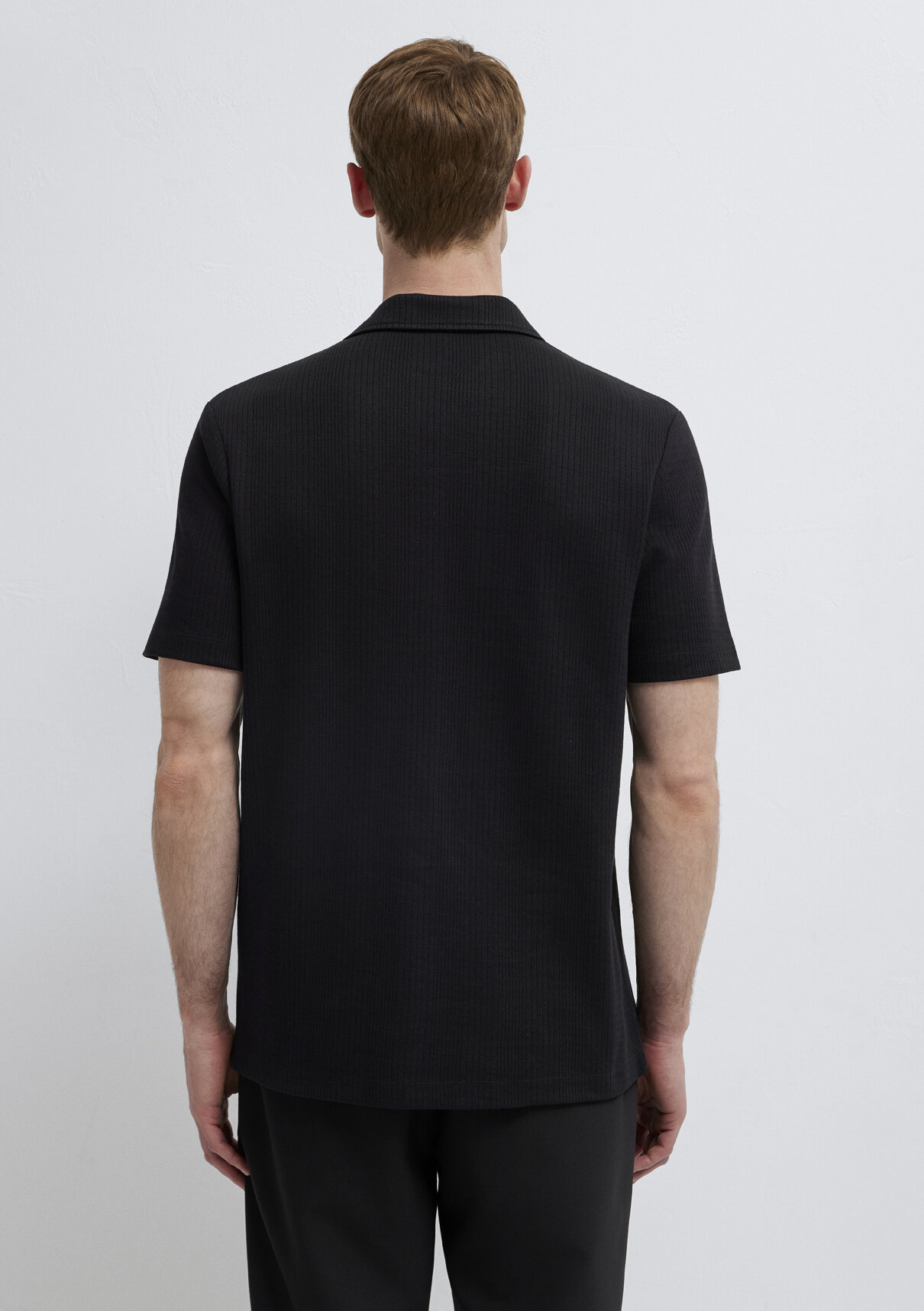 Mavi Black Siyah Polo Tişört görsel 6