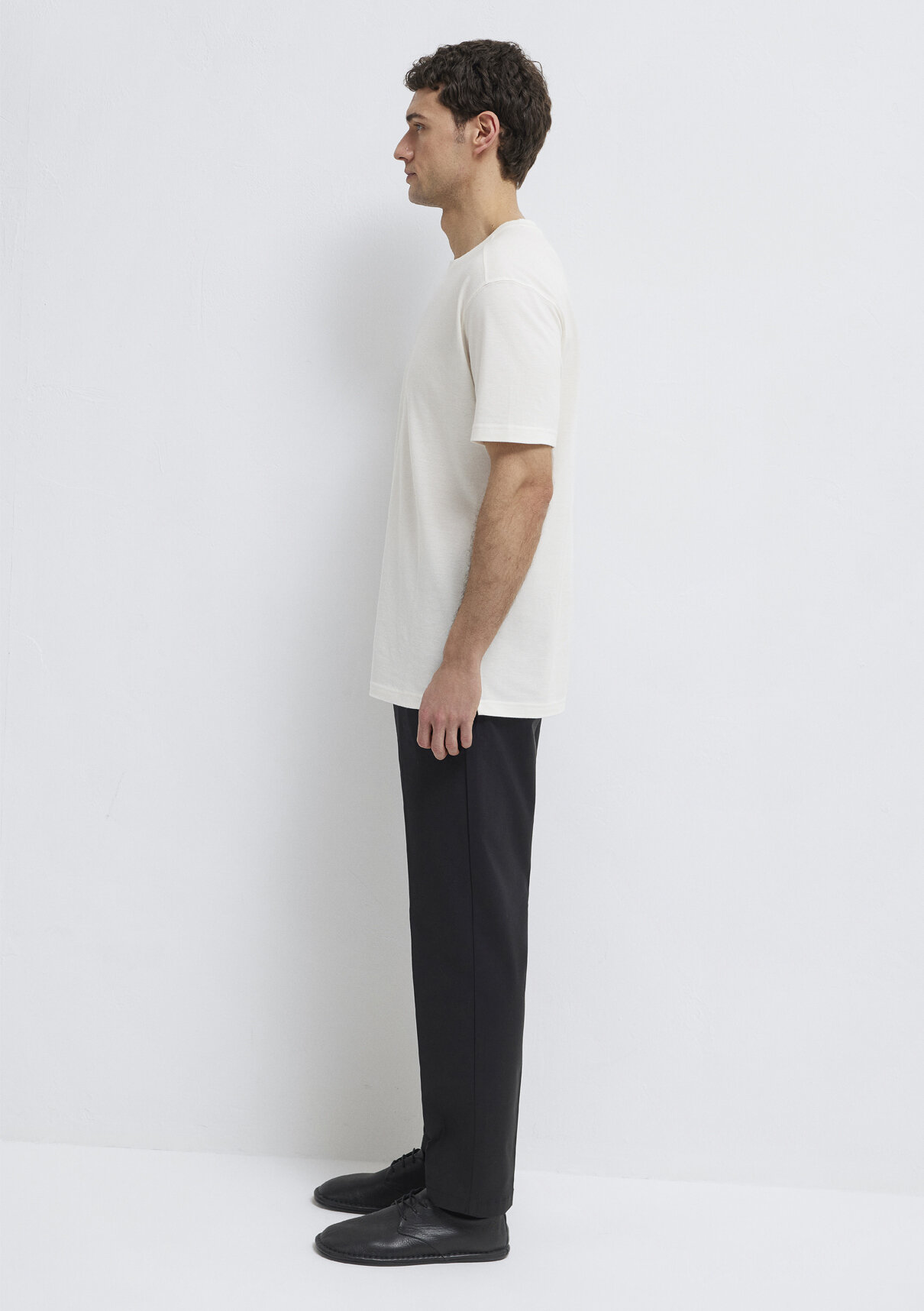 Mavi Soft-Premium Ekru (TENCEL™) Liyosel Karışımlı Tişört görsel 4