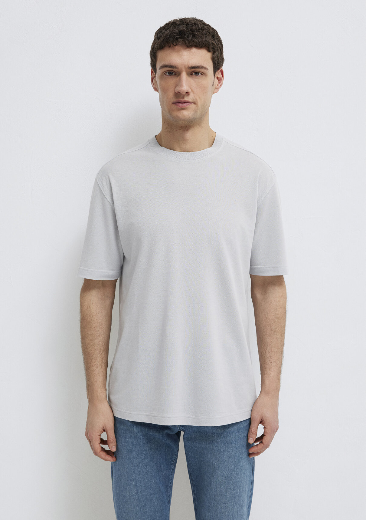 Mavi Soft-Premium Açık Mavi (TENCEL™) Liyosel Karışımlı Tişört görsel 3