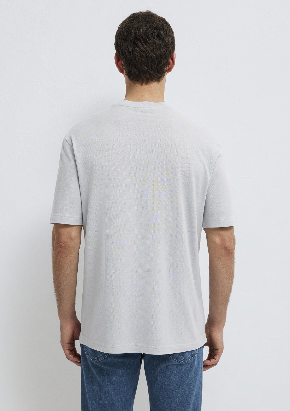 Mavi Soft-Premium Açık Mavi (TENCEL™) Liyosel Karışımlı Tişört görsel 5