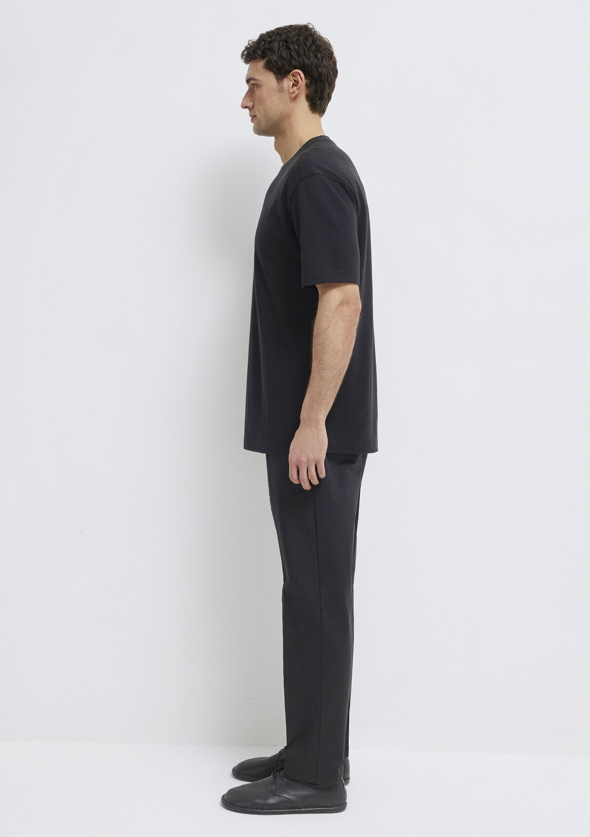 Mavi Soft-Premium Siyah (TENCEL™) Liyosel Karışımlı Tişört görsel 5
