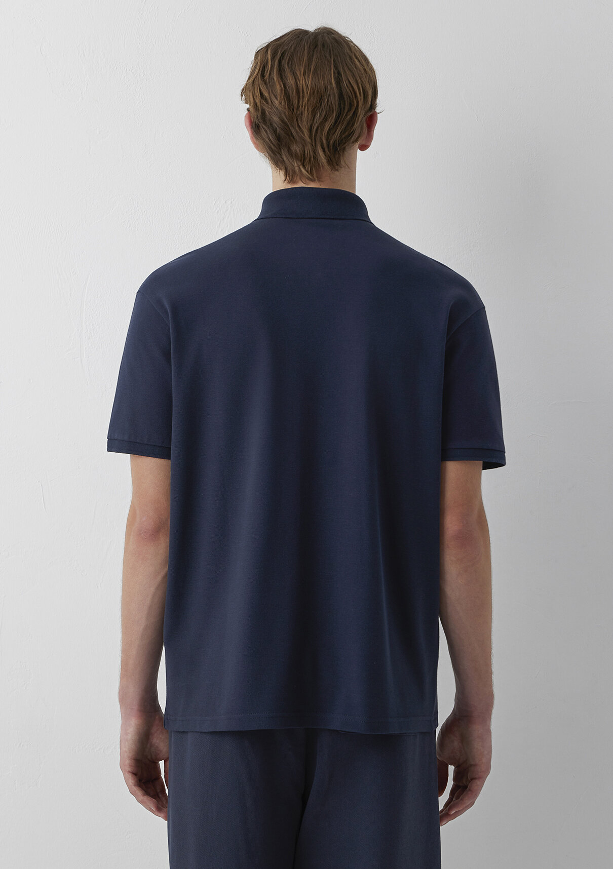 Mavi Jeans Baskılı Lacivert Polo Tişört görsel 6