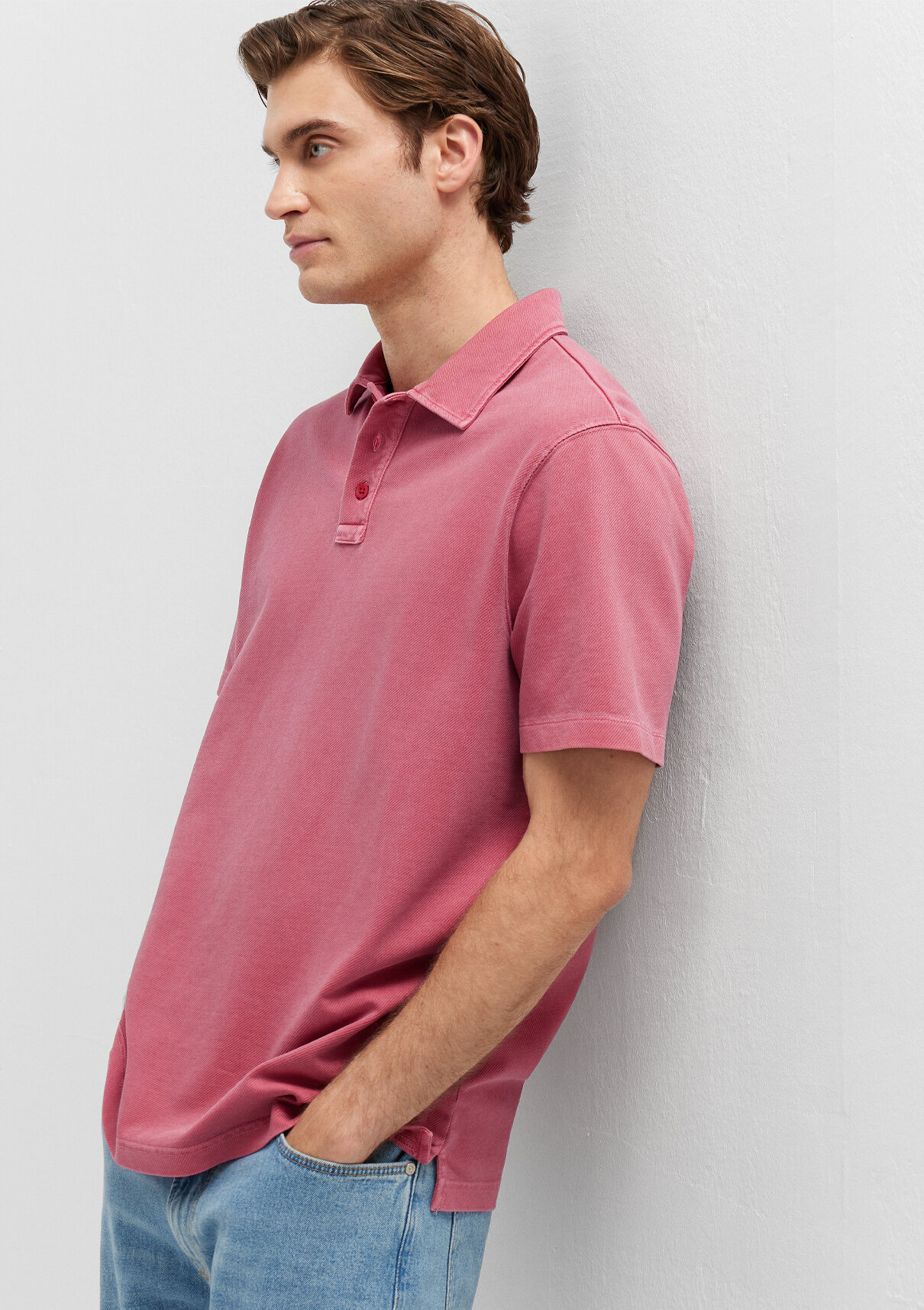 Mavi Pembe Polo Tişört