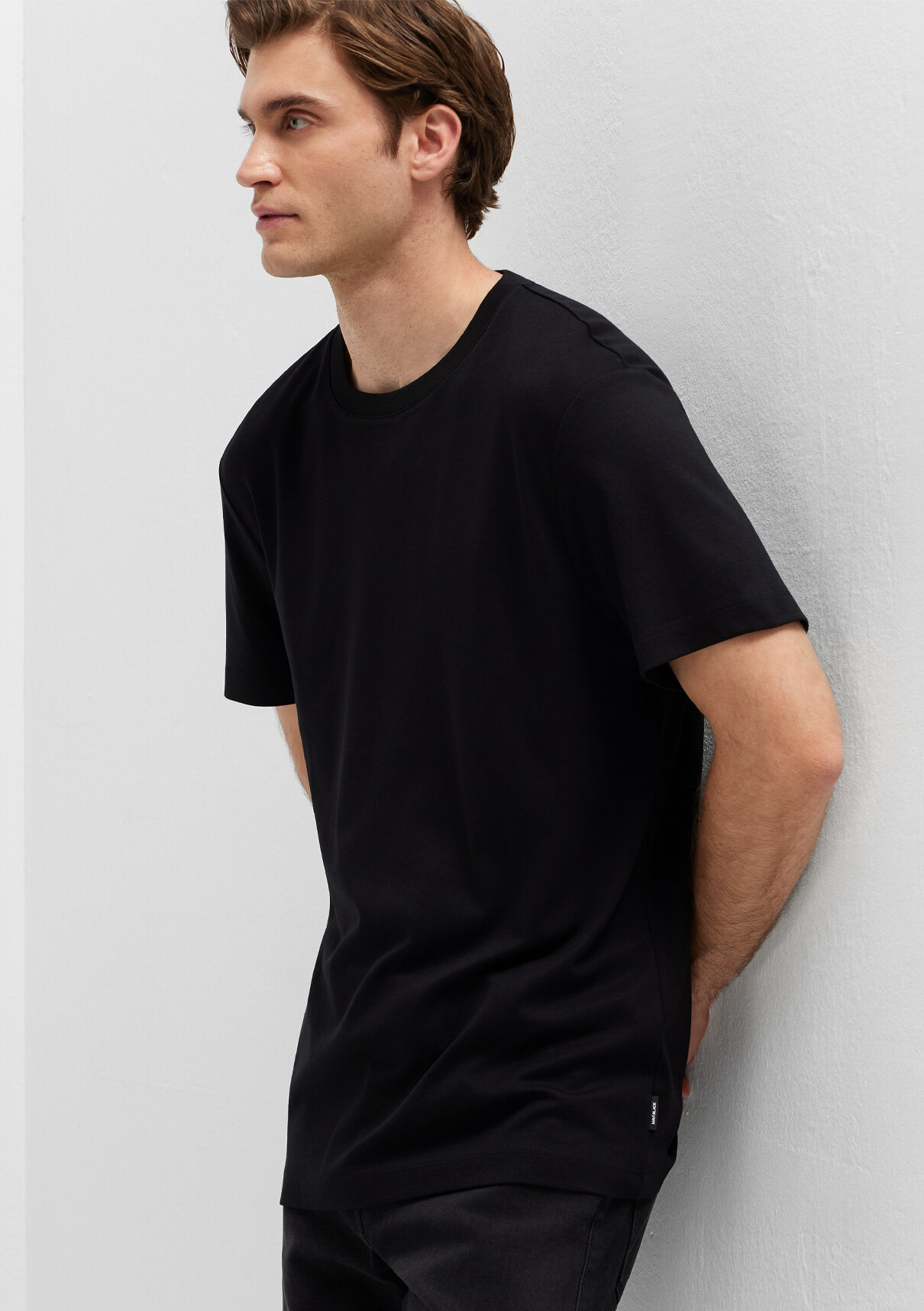 Mavi Black Siyah Basic Tişört görsel 2