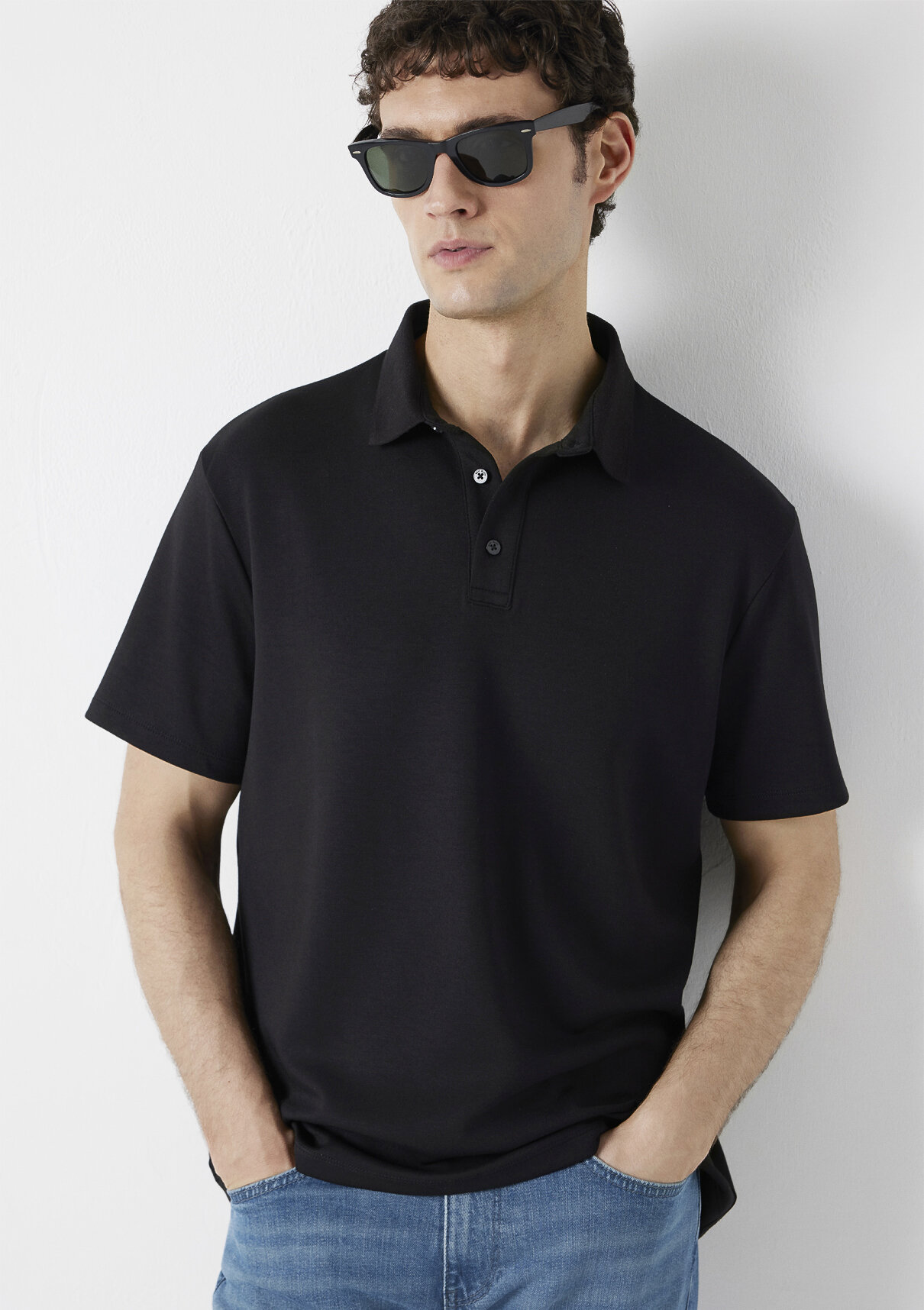 Mavi Black Siyah Polo Tişört