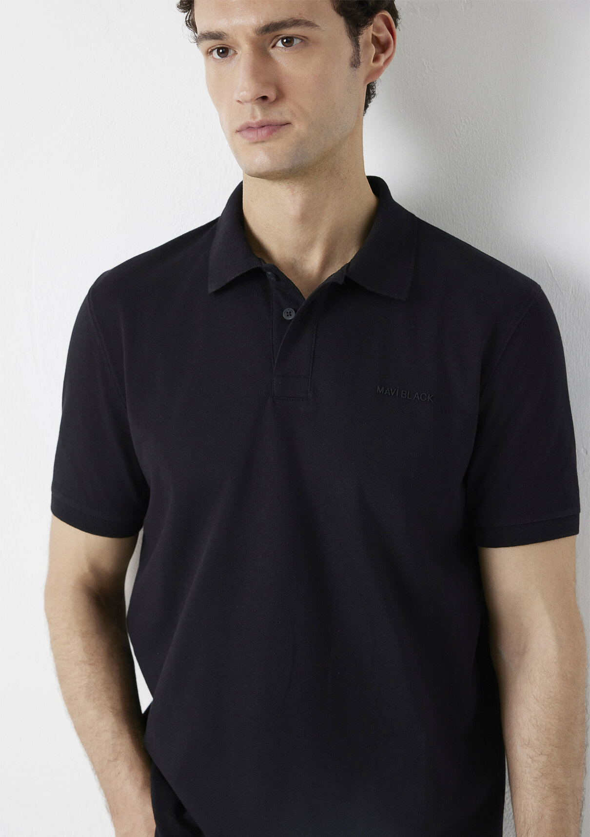 Mavi Black Siyah Polo Tişört