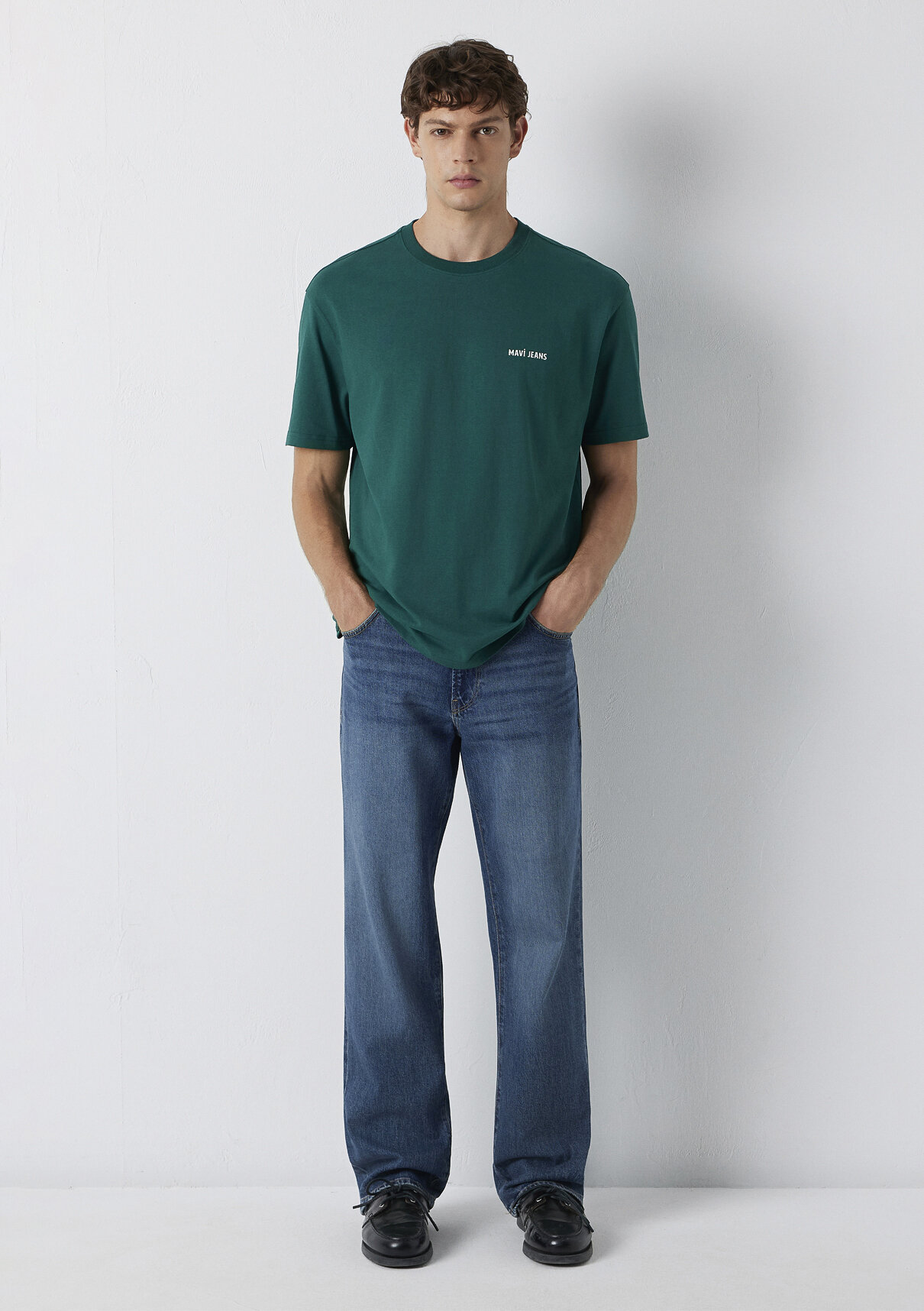 Mavi Jeans Baskılı Yeşil Tişört görsel 2