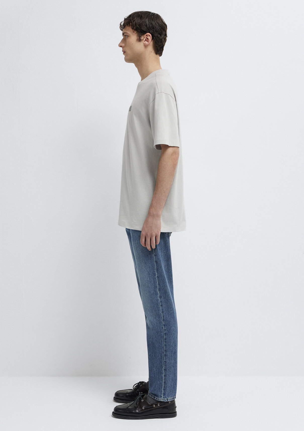Mavi Jeans Baskılı Gri Tişört görsel 4
