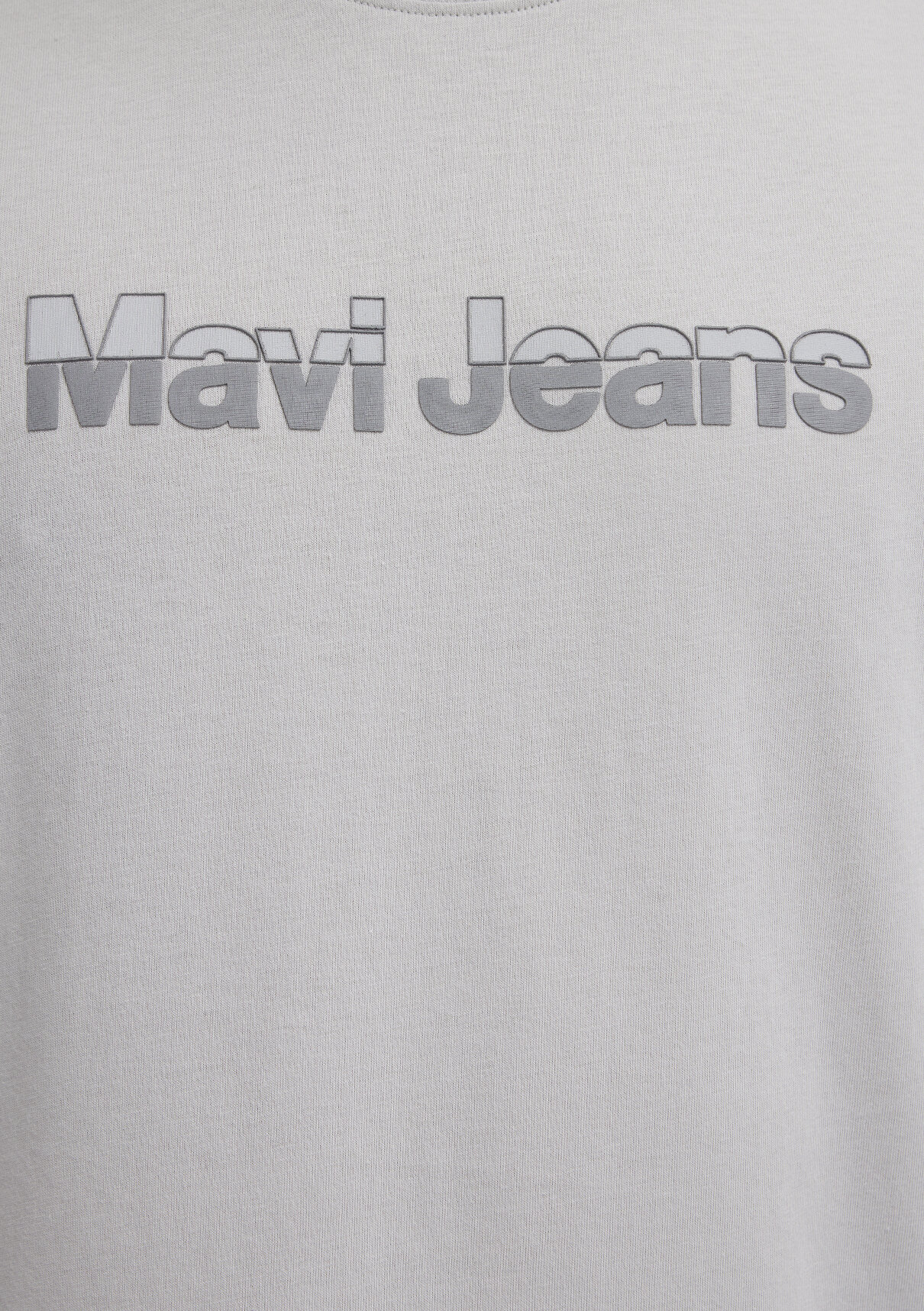 Mavi Jeans Baskılı Gri Tişört görsel 7
