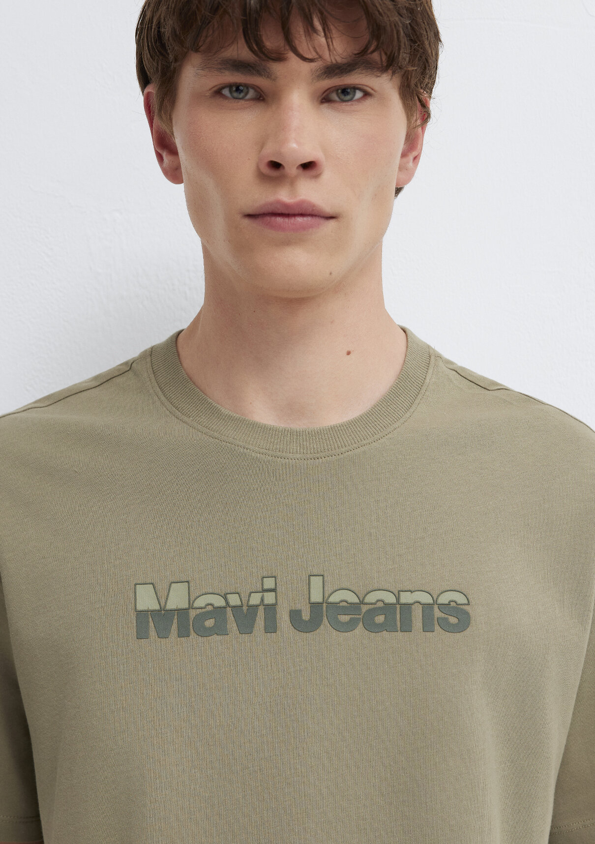 Mavi Jeans Baskılı Yeşil Tişört görsel 6