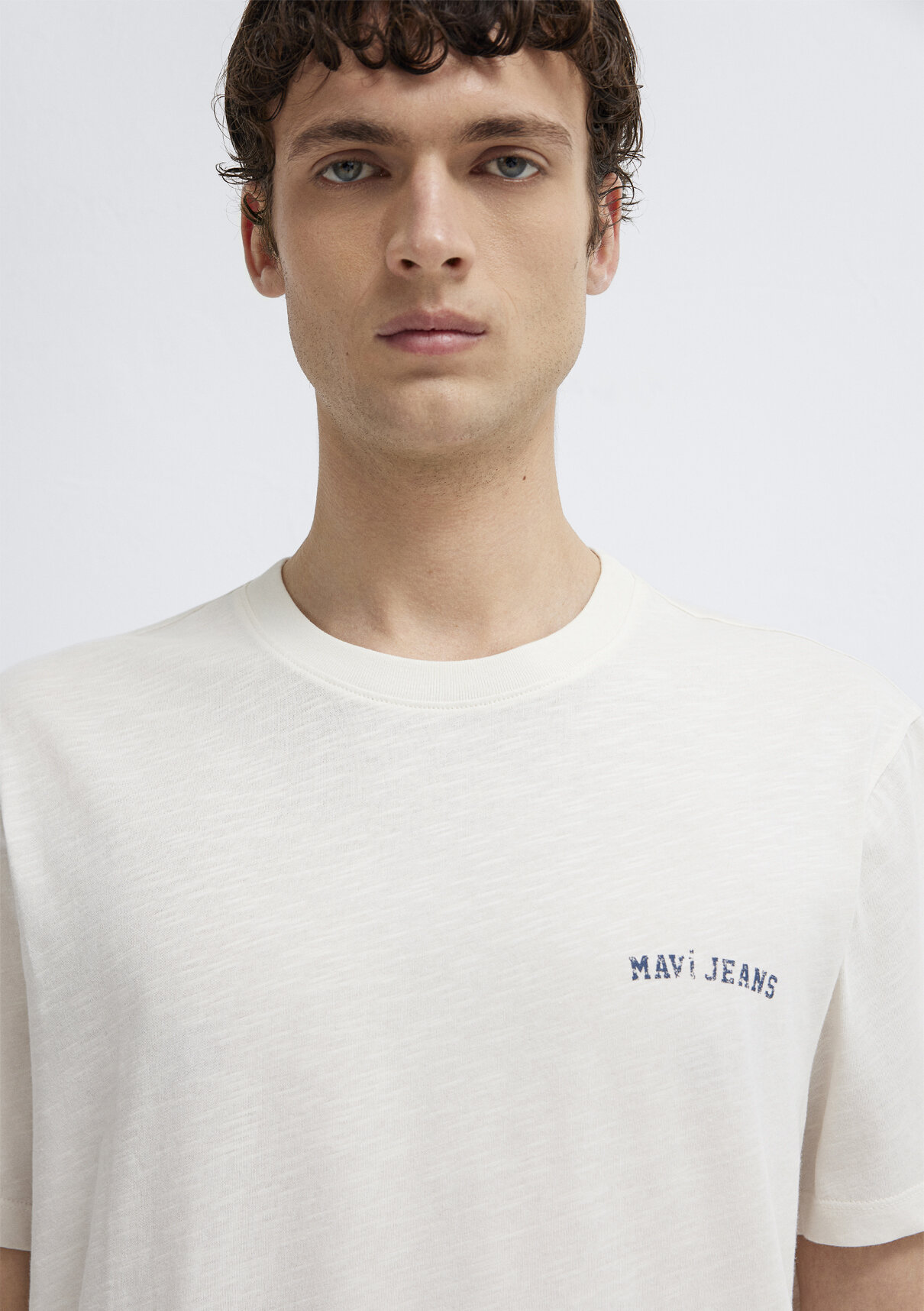 Mavi Jeans Baskılı Ekru Tişört görsel 7