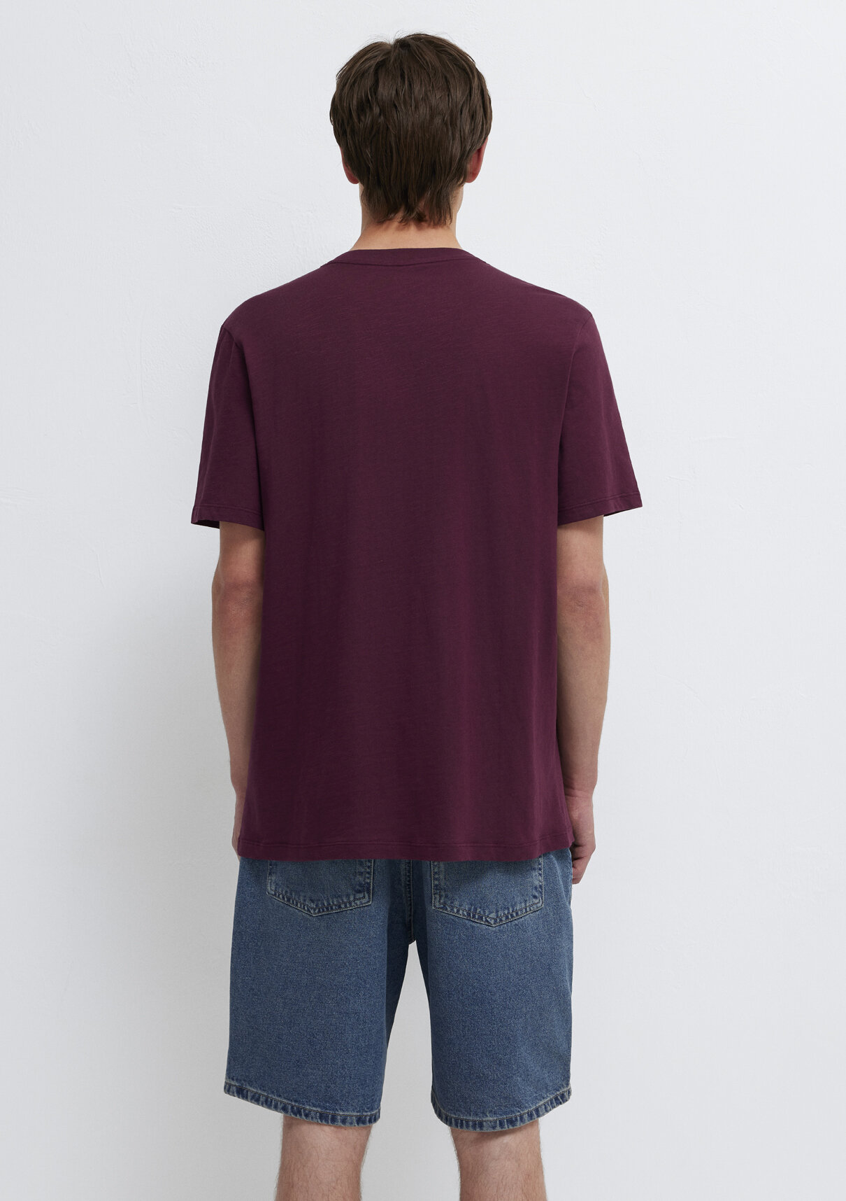 Mavi Jeans Baskılı Bordo Tişört görsel 5