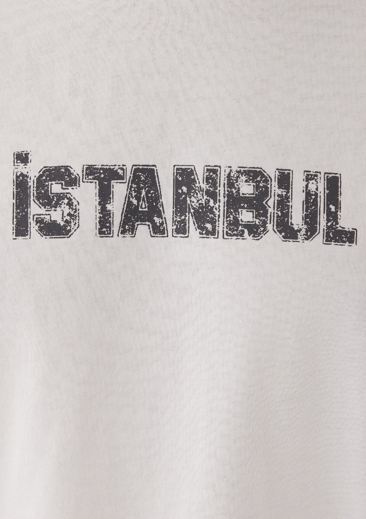 Mavi İstanbul Baskılı Ekru Tişört görsel 8
