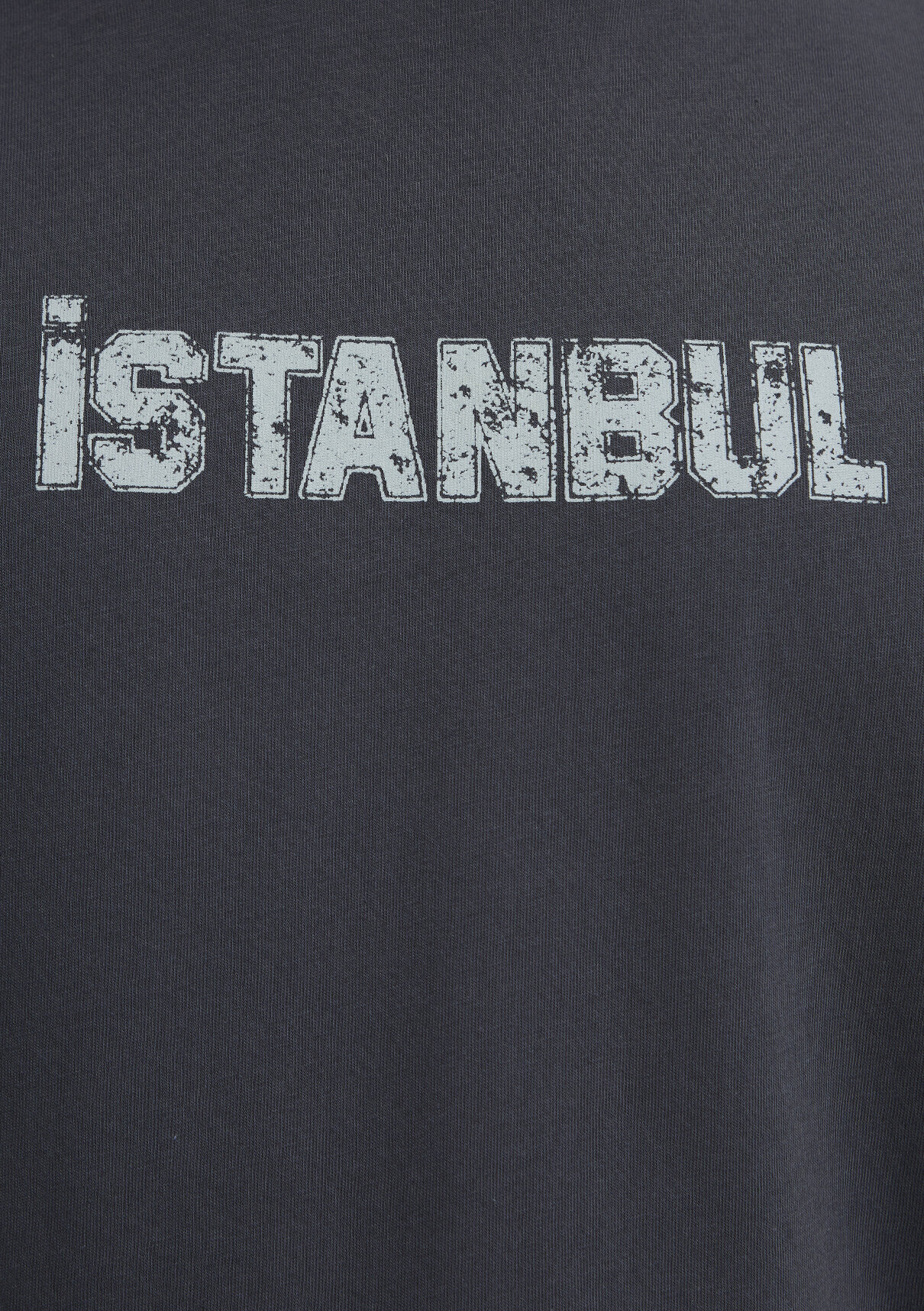 Mavi İstanbul Baskılı Antrasit Tişört görsel 8