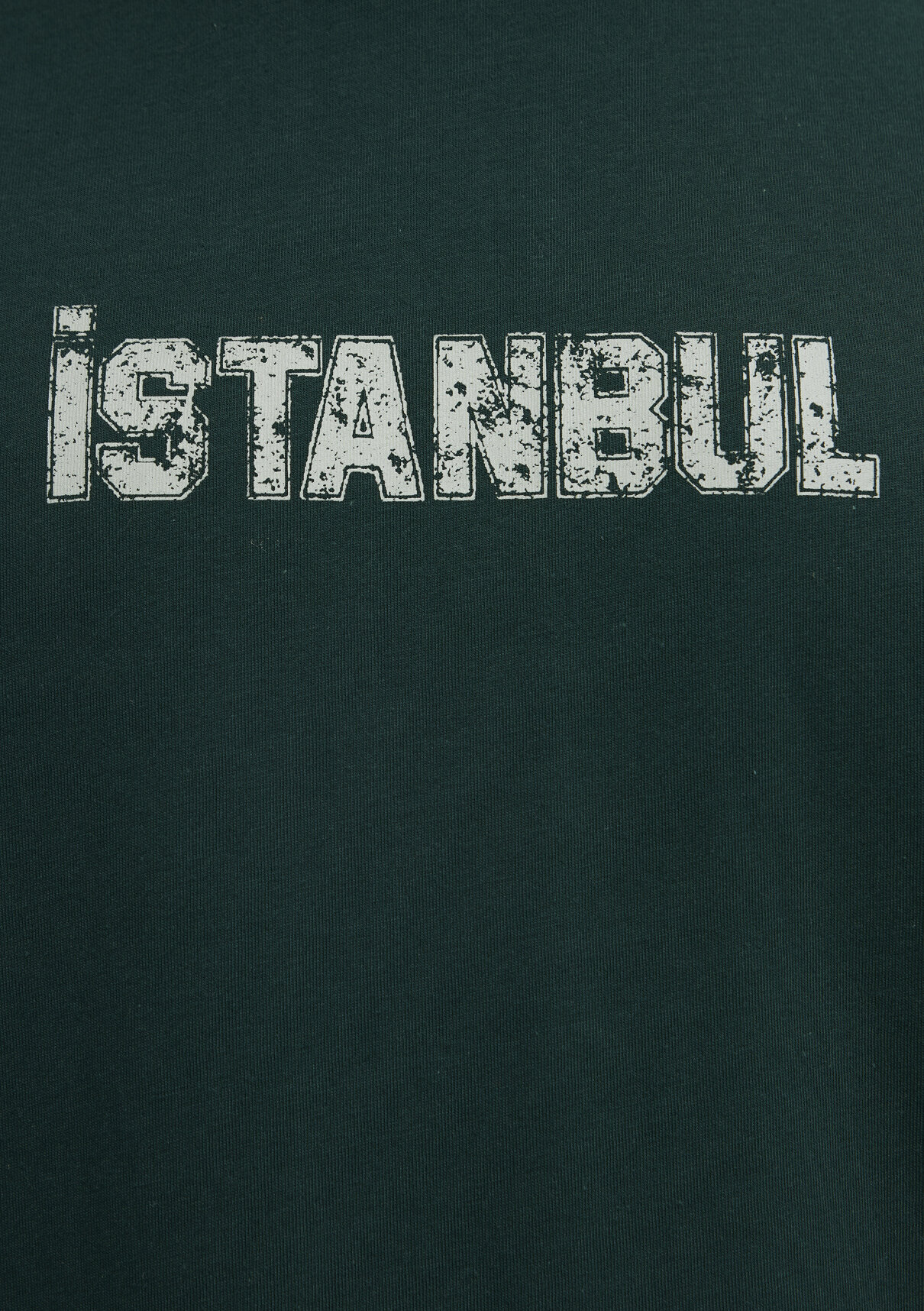 Mavi İstanbul Baskılı Yeşil Tişört görsel 8