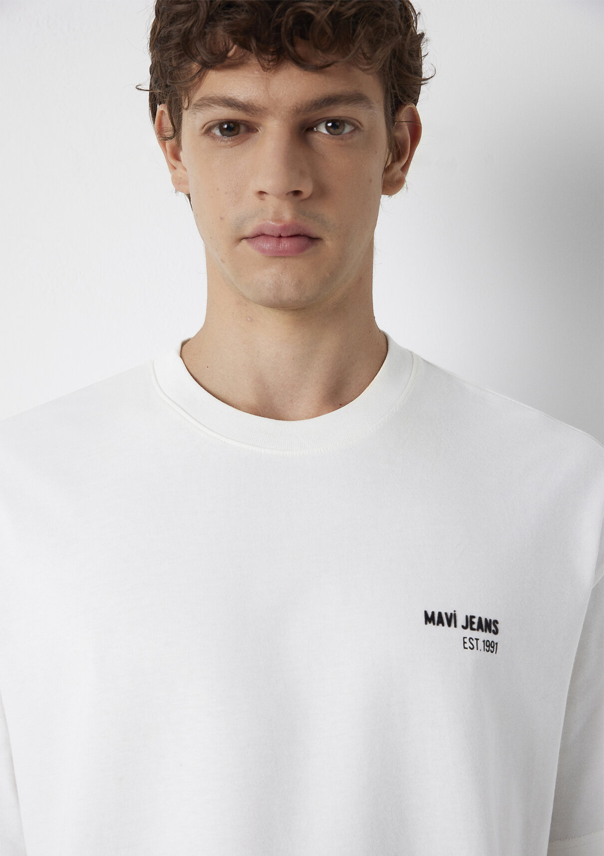 Mavi Jeans Baskılı Ekru Tişört görsel 6