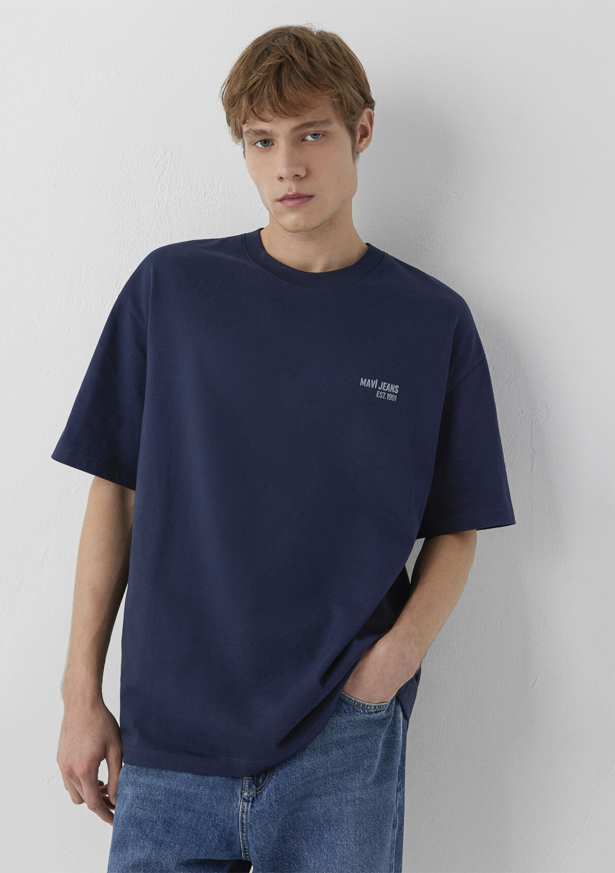 Mavi Jeans Lacivert Tişört