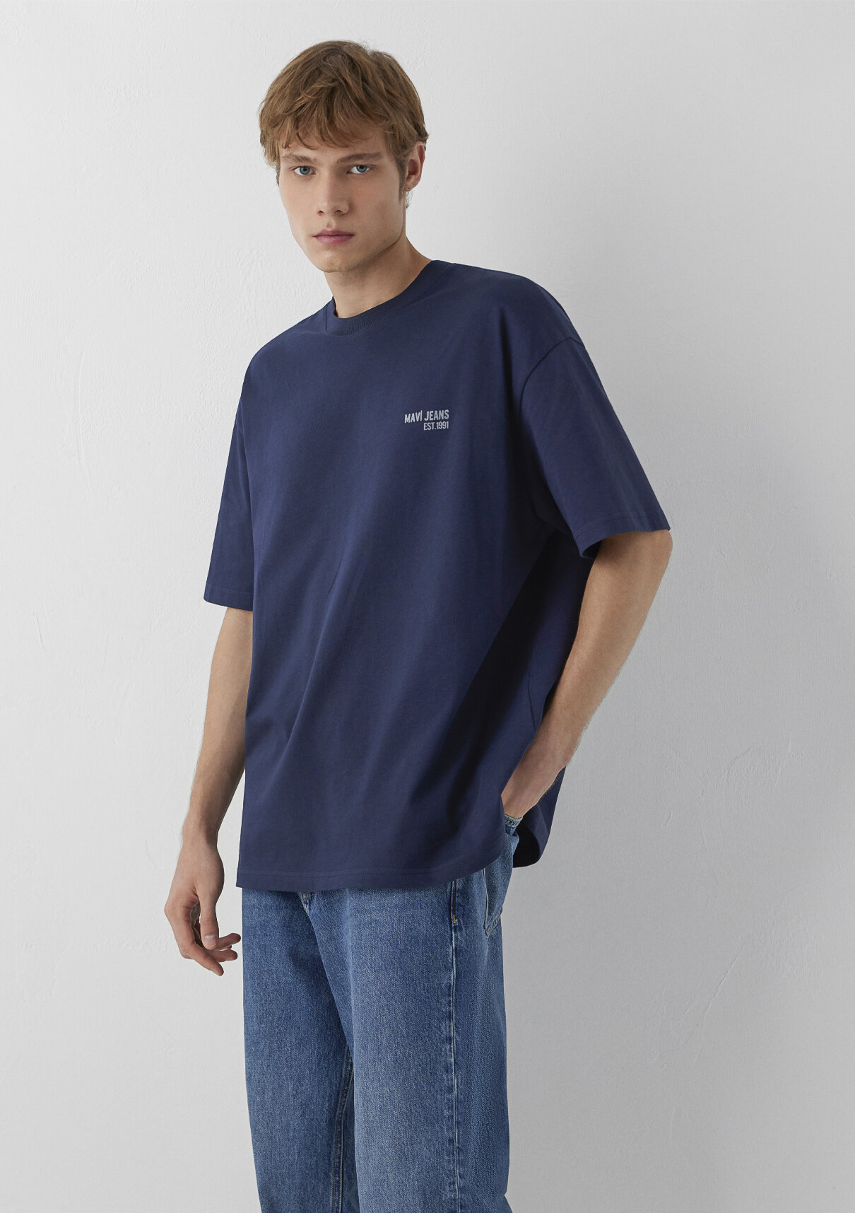 Mavi Jeans Lacivert Tişört görsel 2