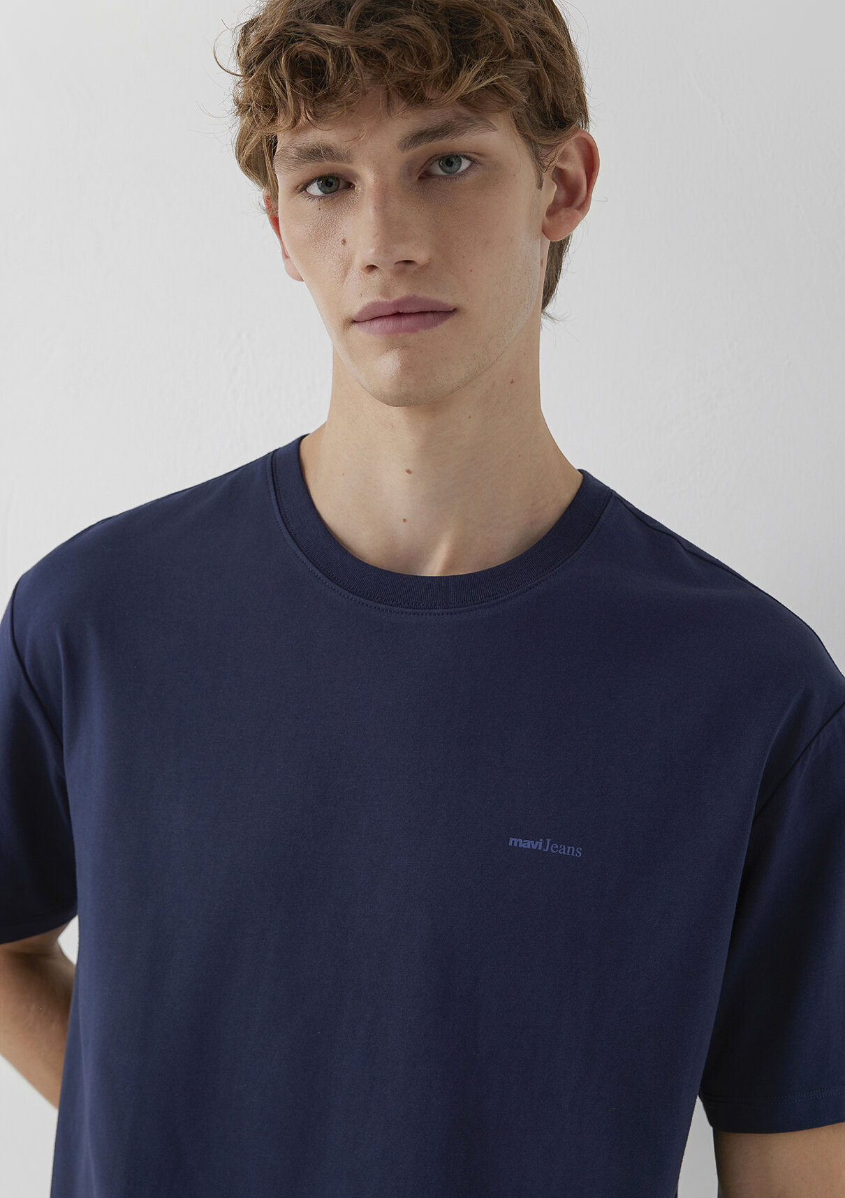 Mavi Jeans Lacivert Basic Tişört