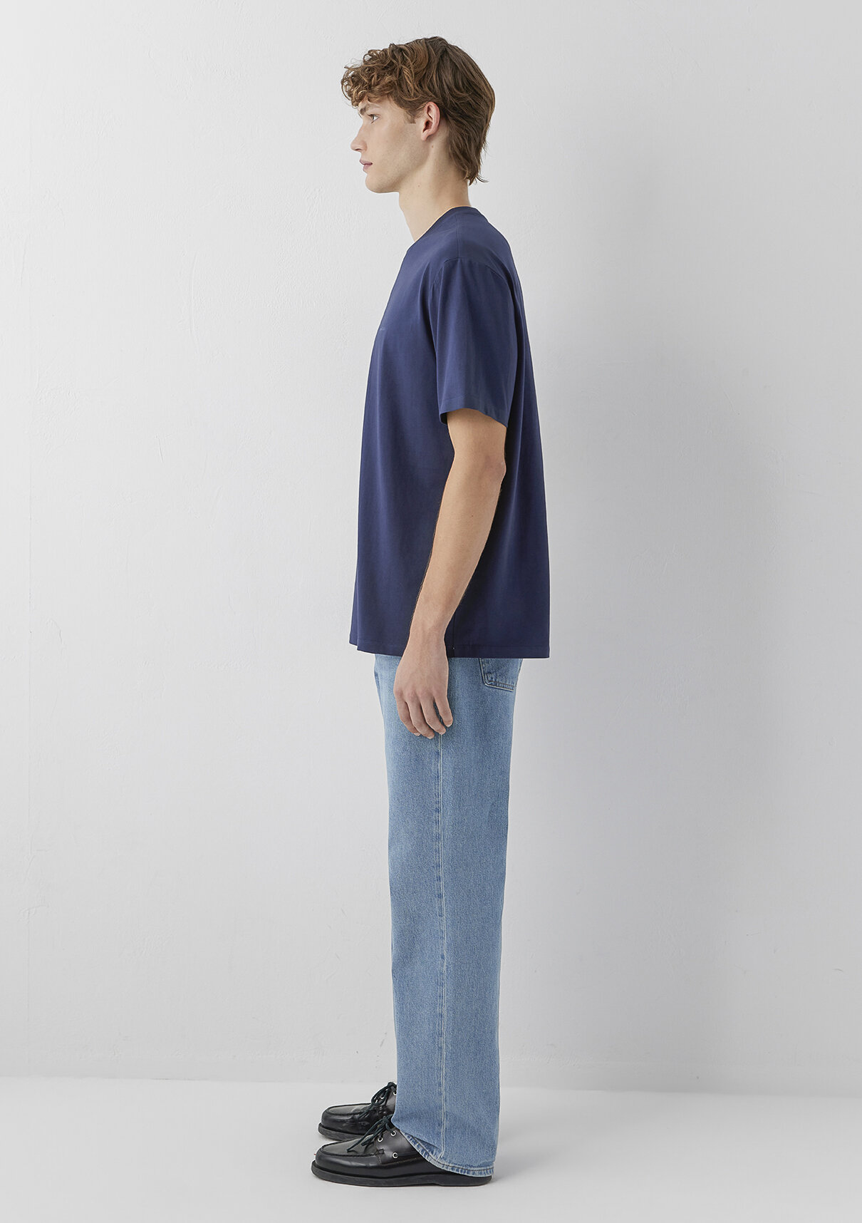 Mavi Jeans Lacivert Basic Tişört görsel 4