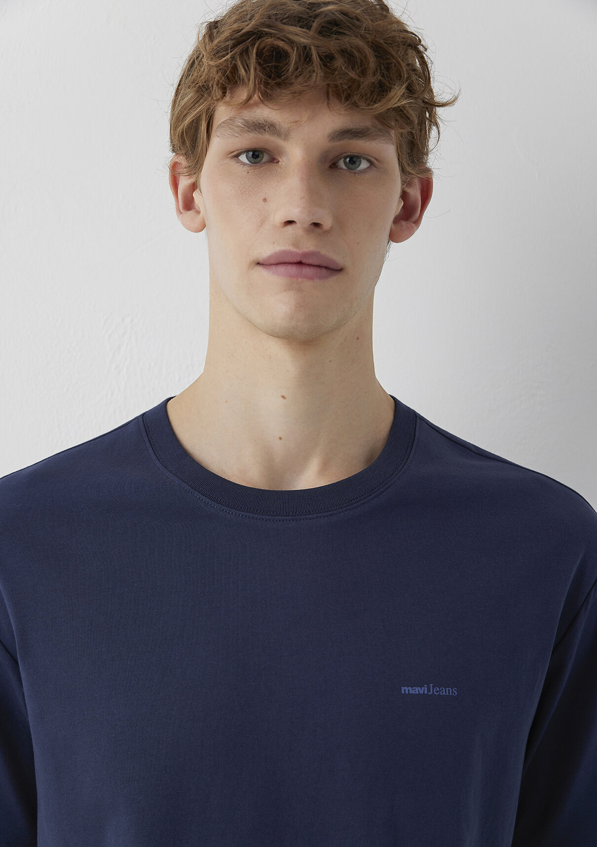 Mavi Jeans Lacivert Basic Tişört görsel 6