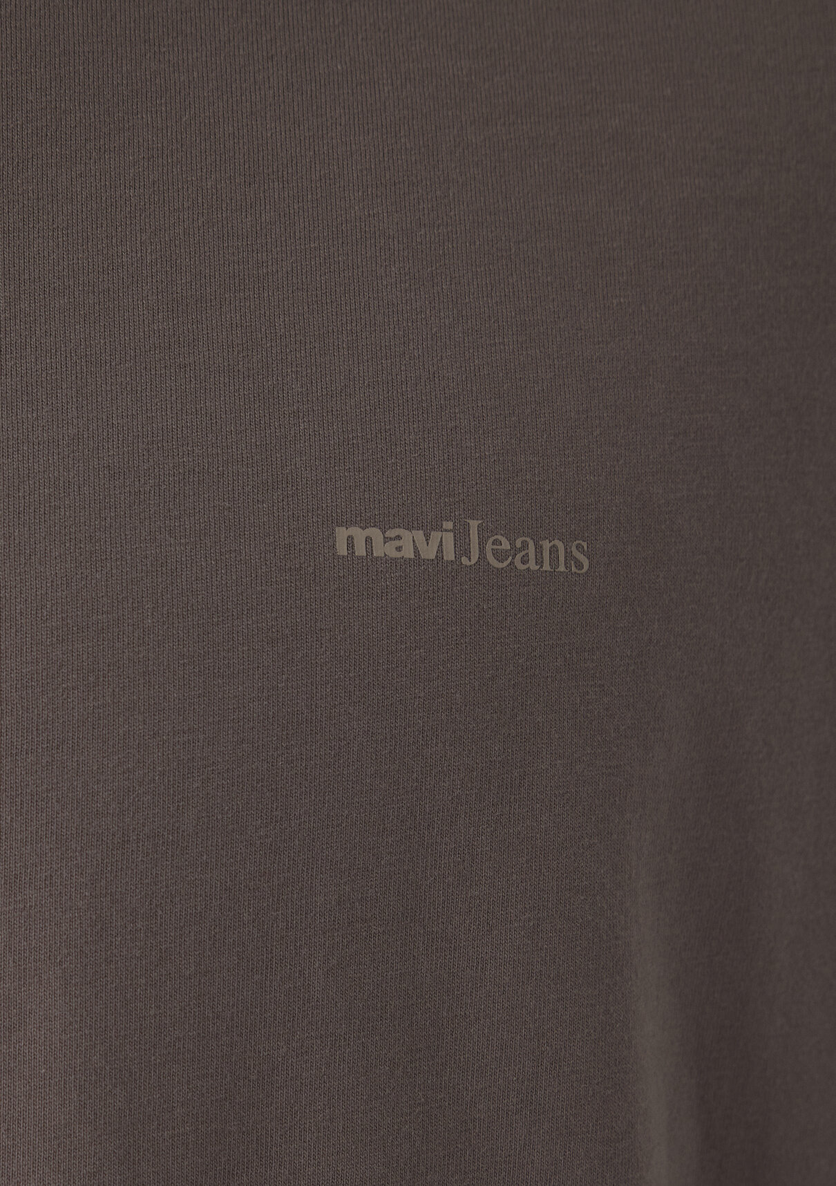 Mavi Jeans Kahverengi Basic Tişört görsel 7