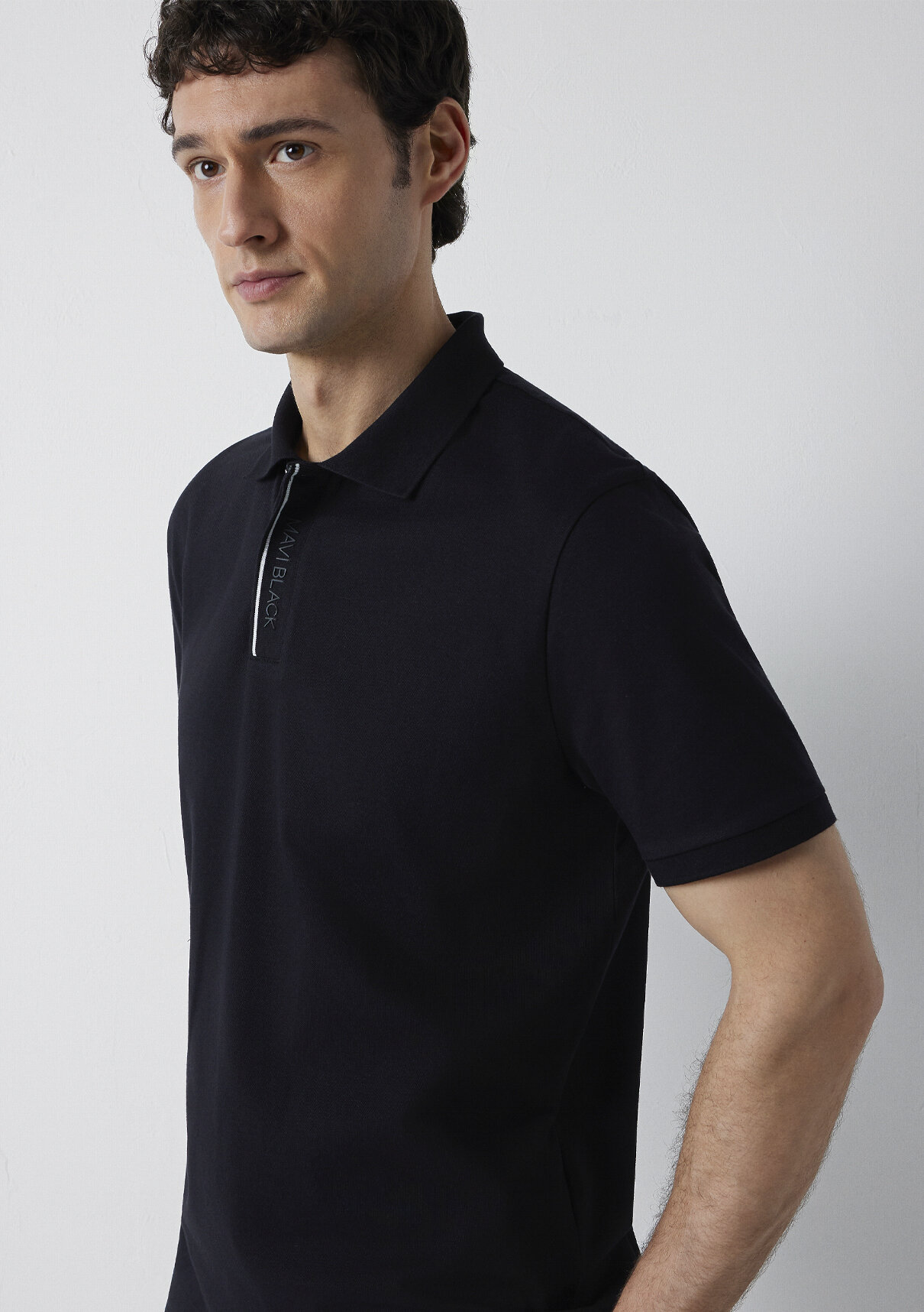 Mavi Black Siyah Polo Tişört