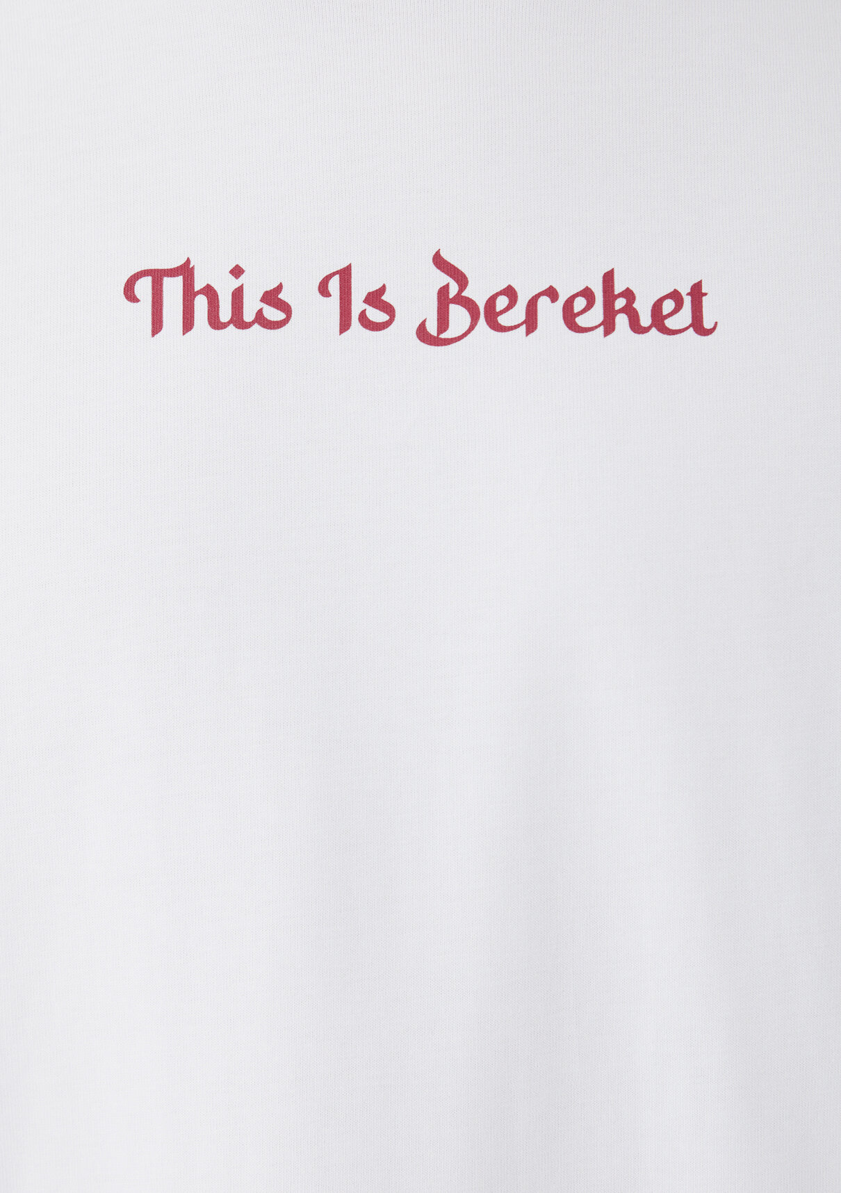 Mavi This Is Bereket Baskılı Beyaz Tişört görsel 8