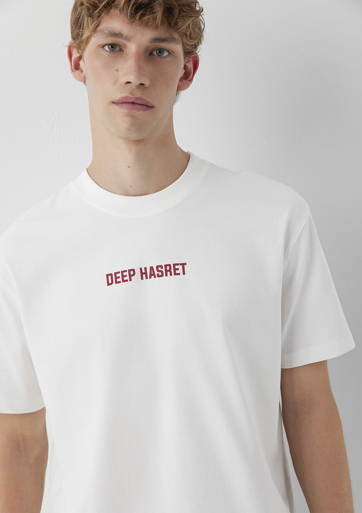 Mavi Deep Hasret Baskılı Beyaz Tişört görsel 2