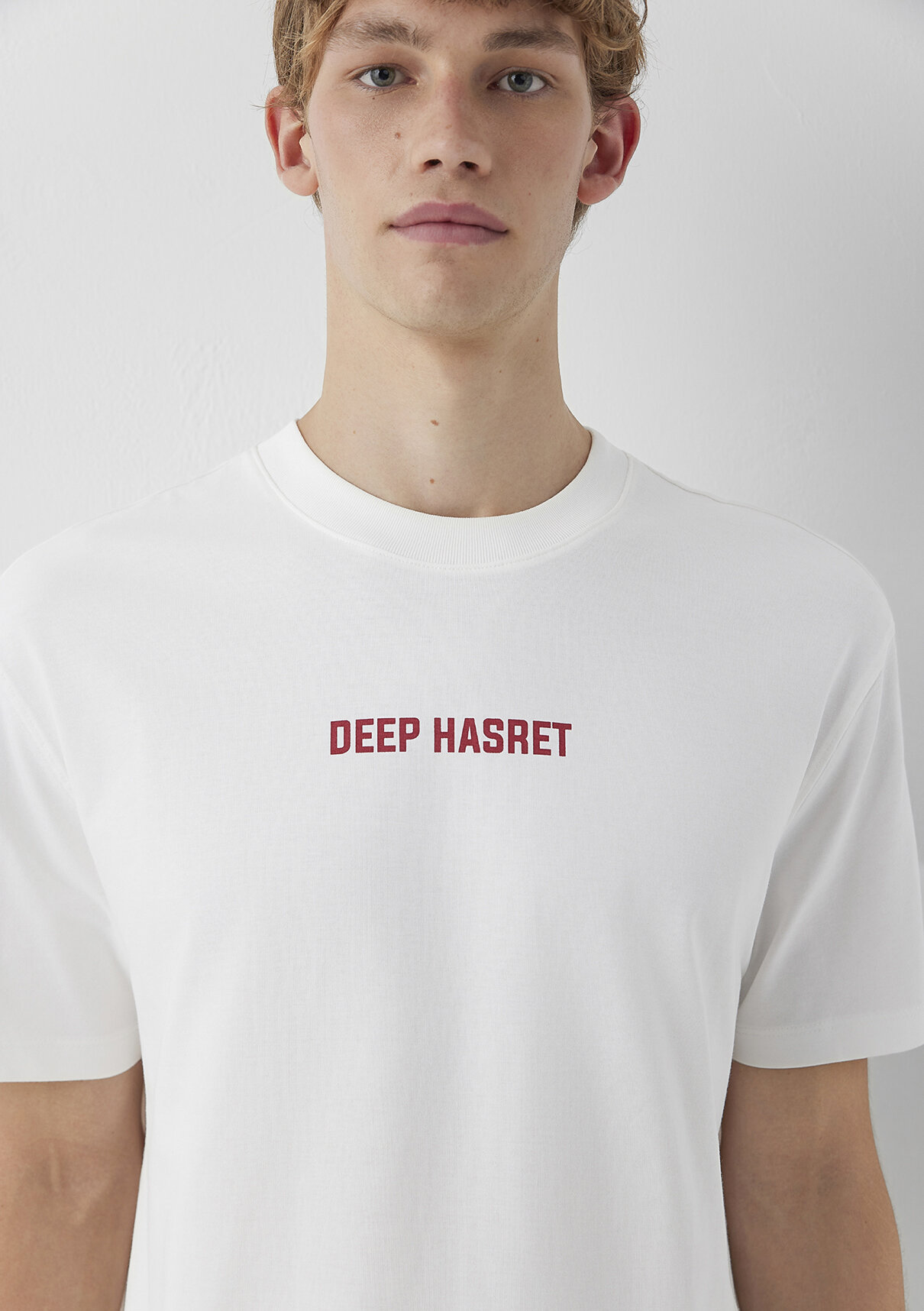 Mavi Deep Hasret Baskılı Beyaz Tişört görsel 7